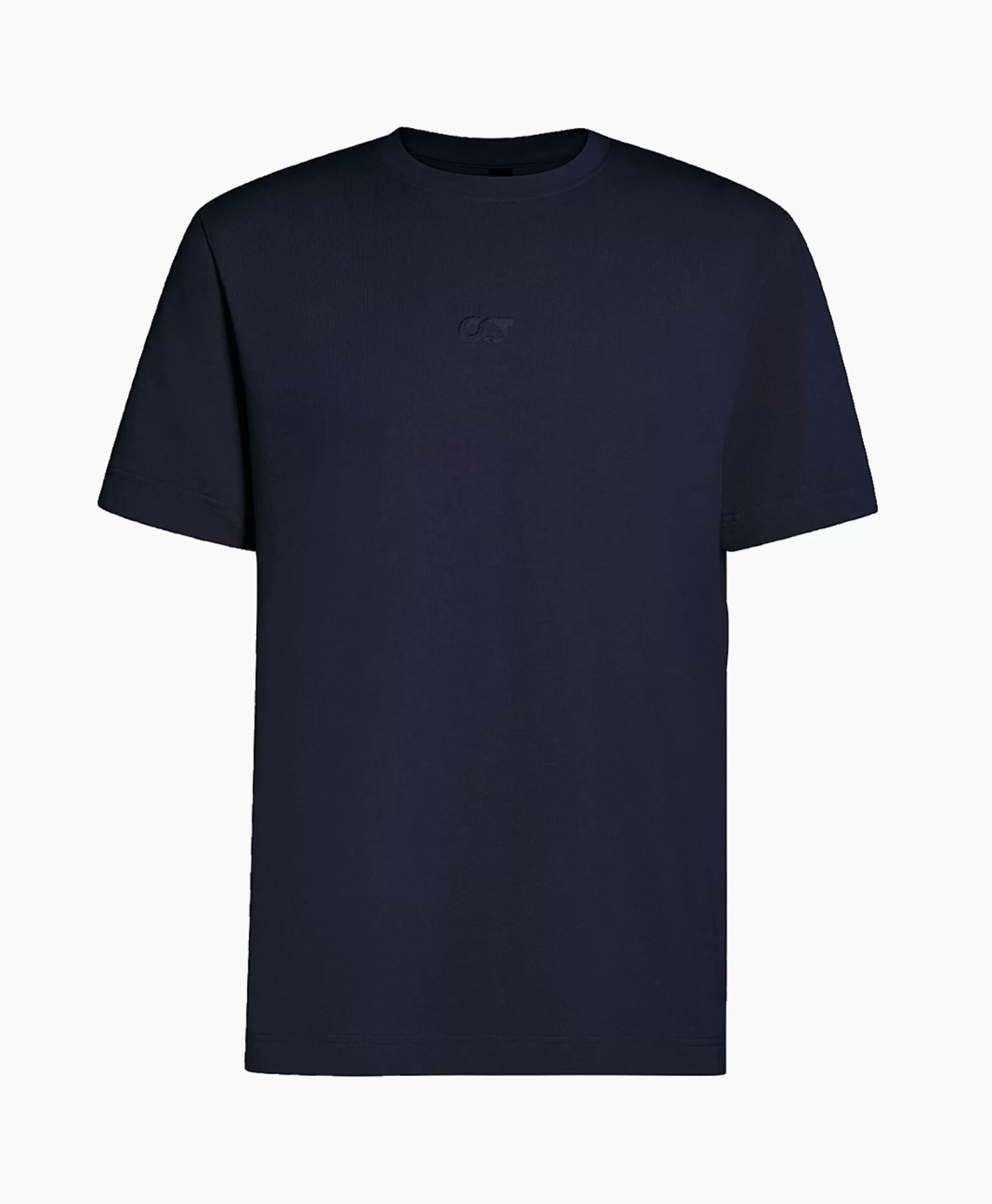 Alpha Tauri Maglietta Casual Maniche Corte - Design Ata Janso in Blu Navy, Cotone Leggero per Stile Quotidiano