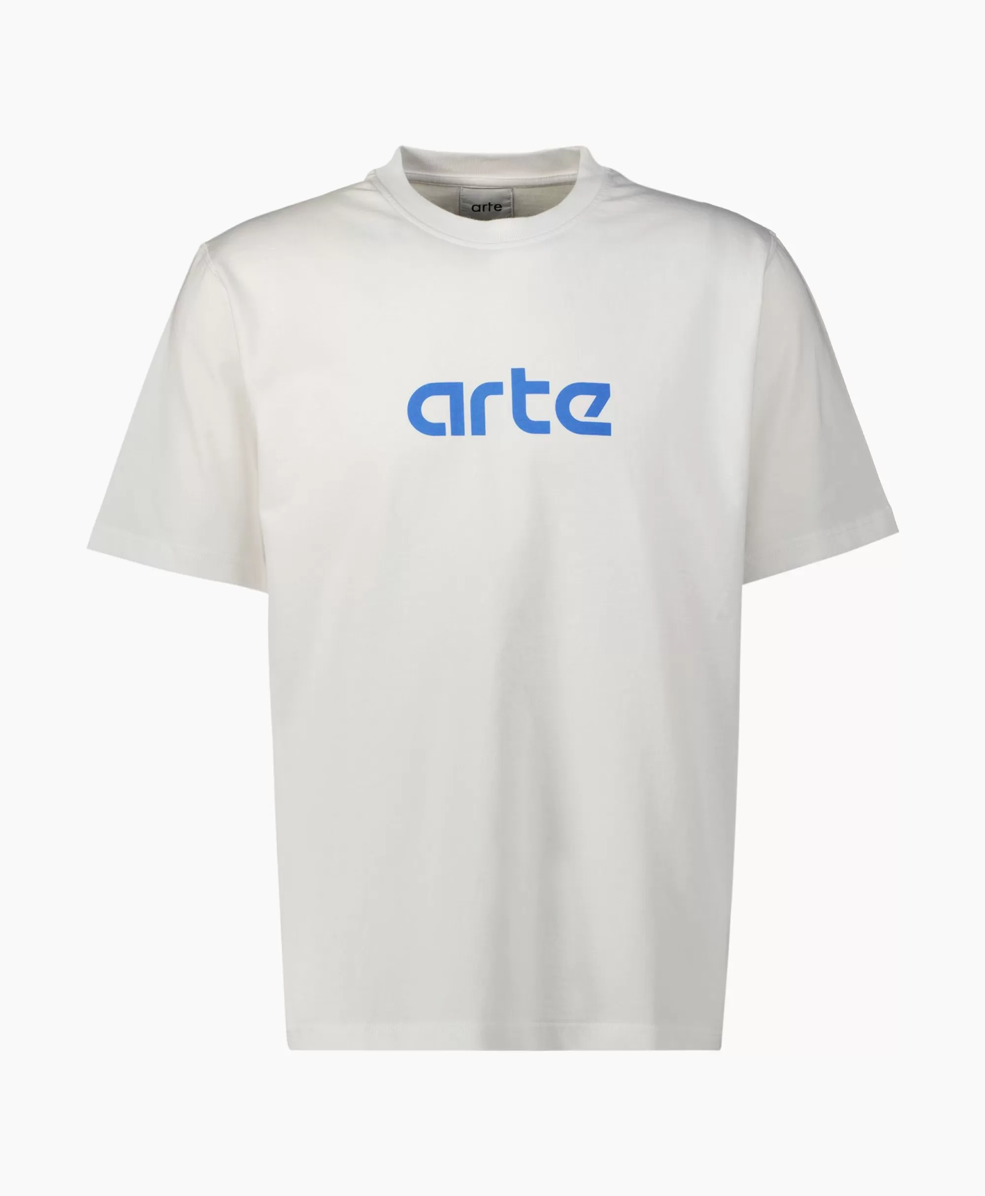 Maglietta Unisex Manica Corta con Stampa Frontale Arte Antwerp - Bianco Essential