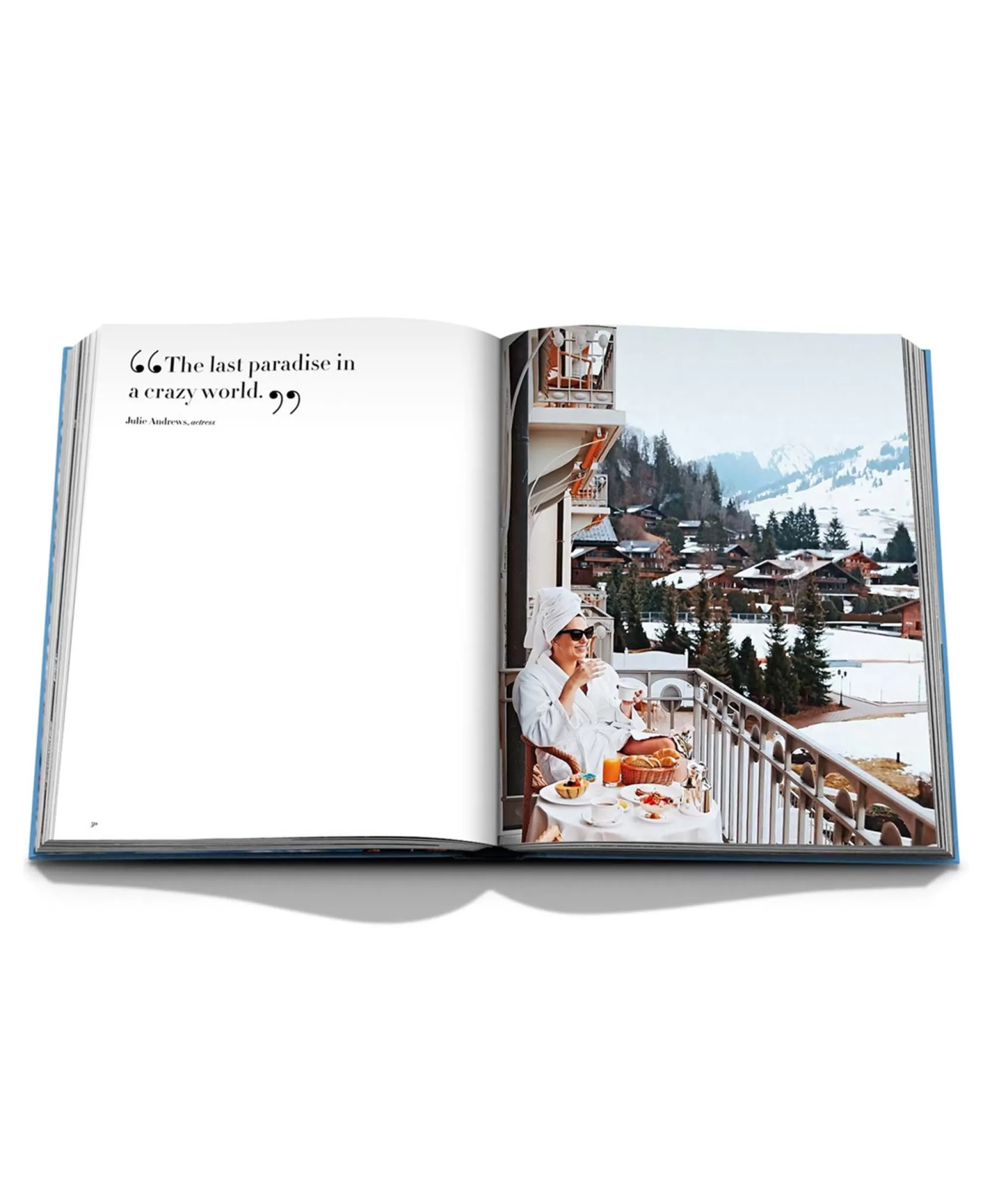 Edizione Assouline: Gstaad Svizzera - Libro Fotografico sullo Stile di Vita Glamour, Edizione da Collezione