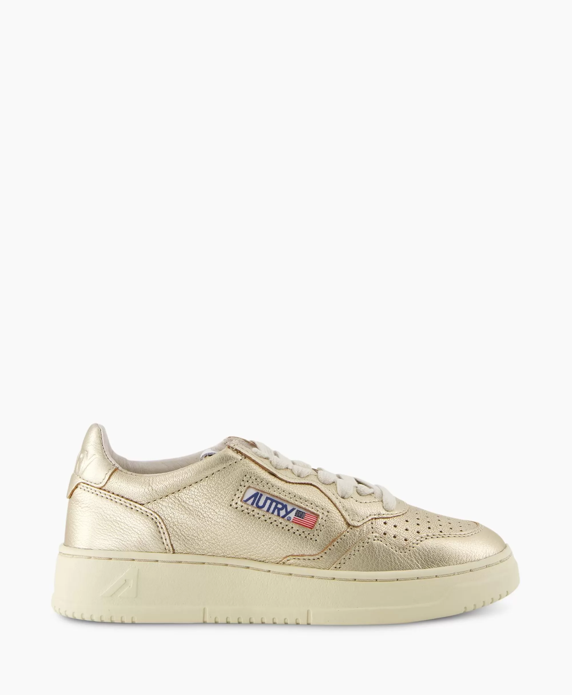 Autry Scarpe Sportive Medalist Low Donna - Design Elegante in Bronzo con Suola Ammortizzata