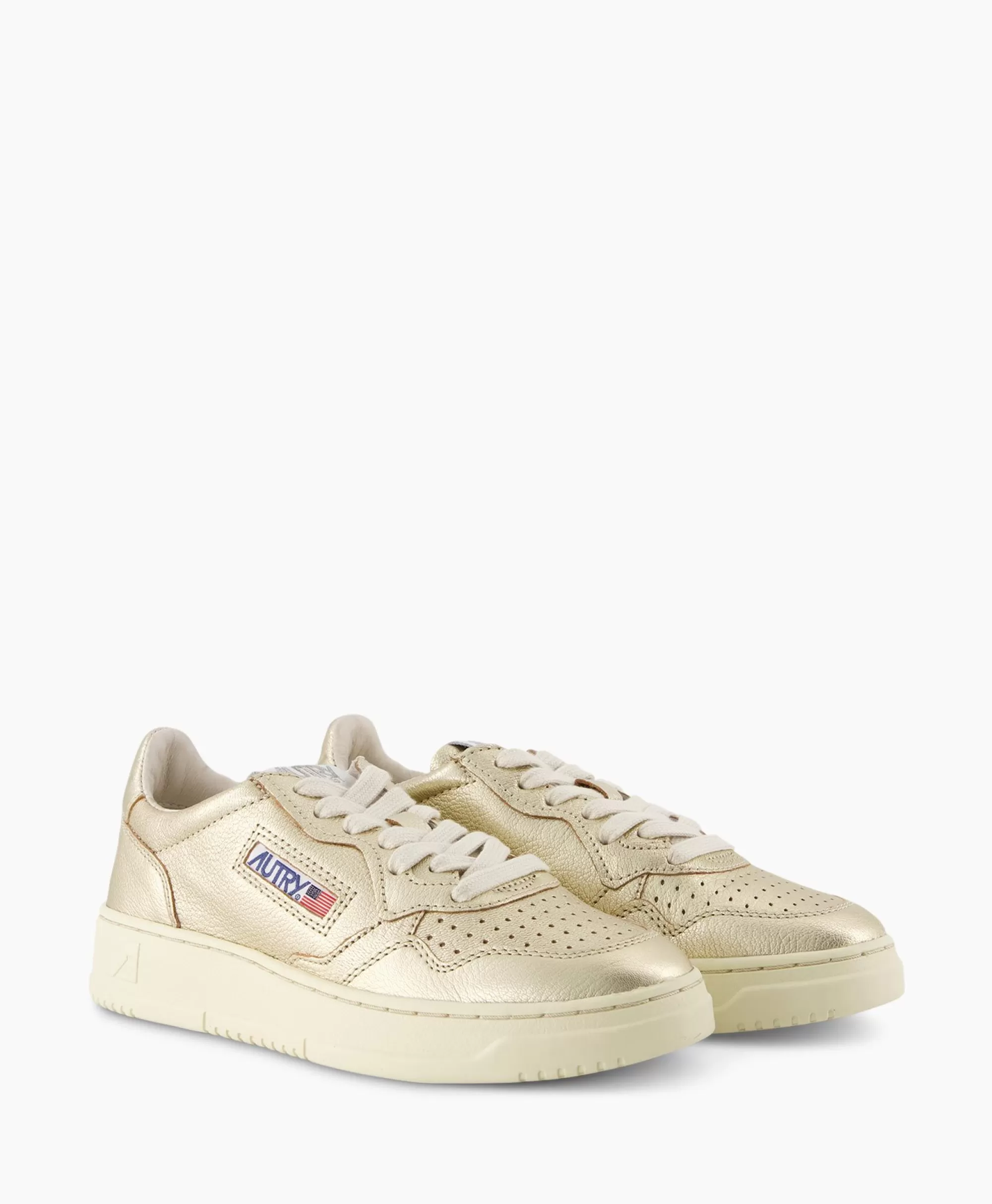 Autry Scarpe Sportive Medalist Low Donna - Design Elegante in Bronzo con Suola Ammortizzata
