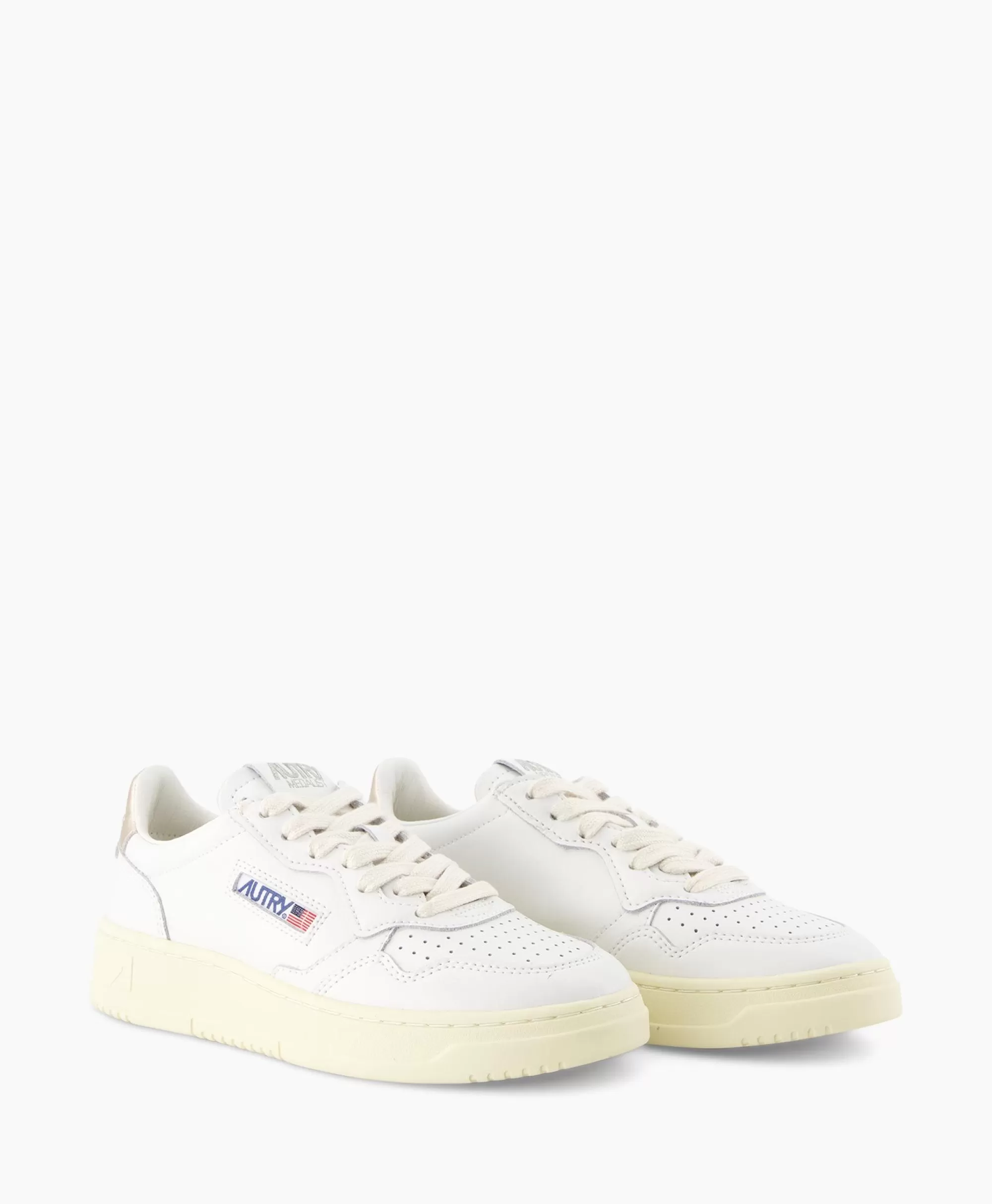 Scarpe Sportive Autry Medalist Low Donna in Tonalità Oro - Design Elegante e Stile Sportivo