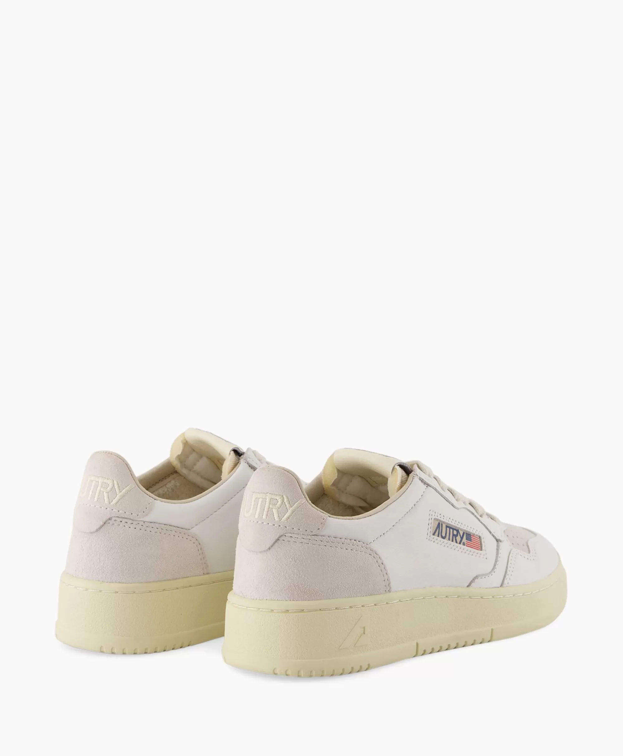 Autry Scarpe Sportive Medalist Low Donna - Design Elegante in Tonalità Bianco Puro