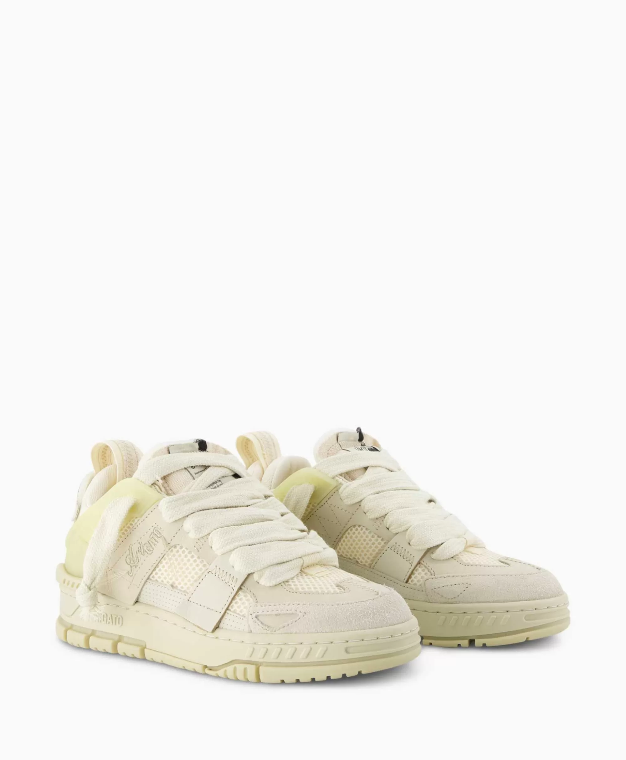 Axel Arigato Essential - Scarpe Sportive Urban con Design Trama Beige e Confezione Premium