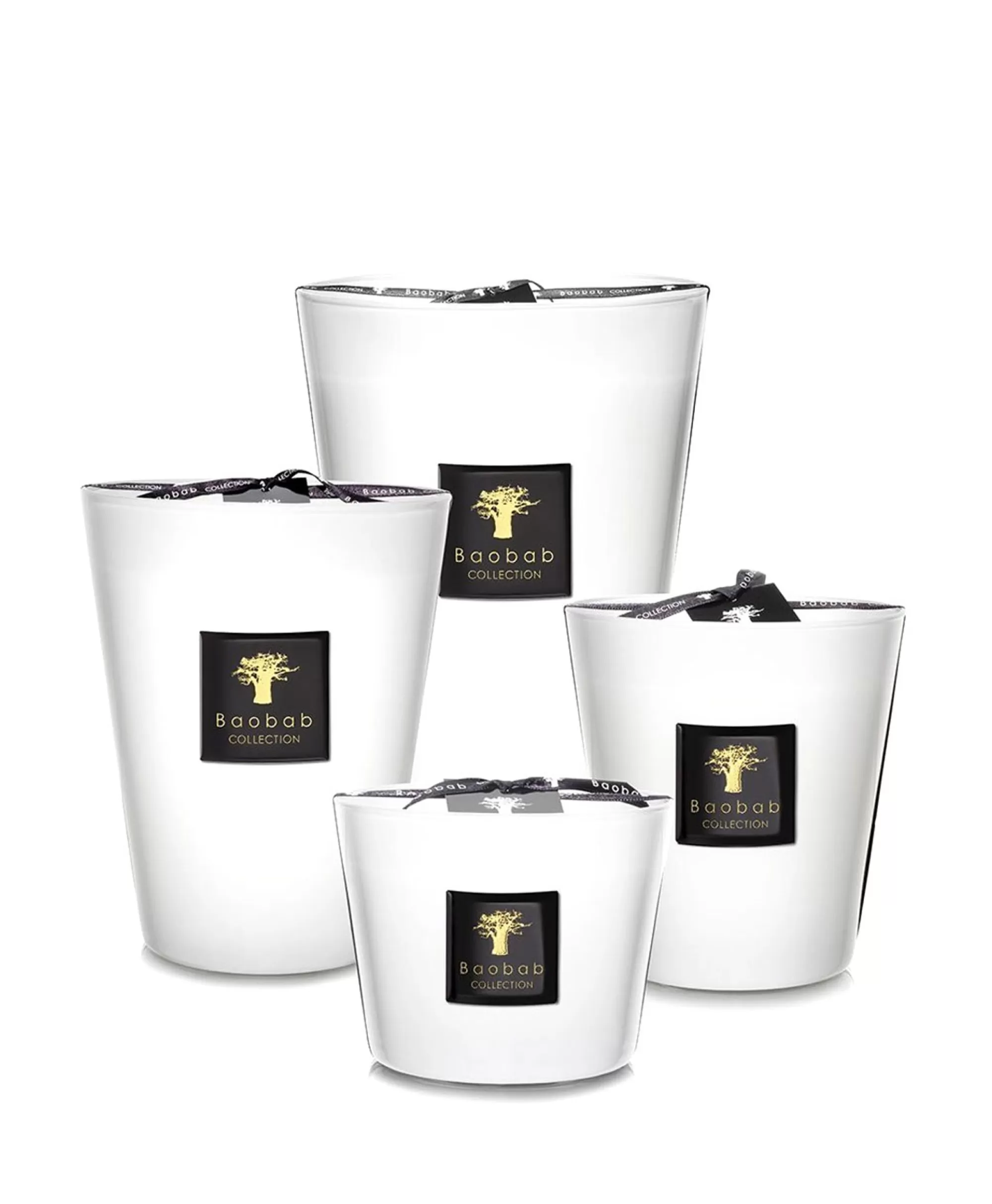 Candela Artigianale Baobab Grandezza Max 16 - Collezione Esclusiva Les Prestigieuses, 2 Varianti di Colore