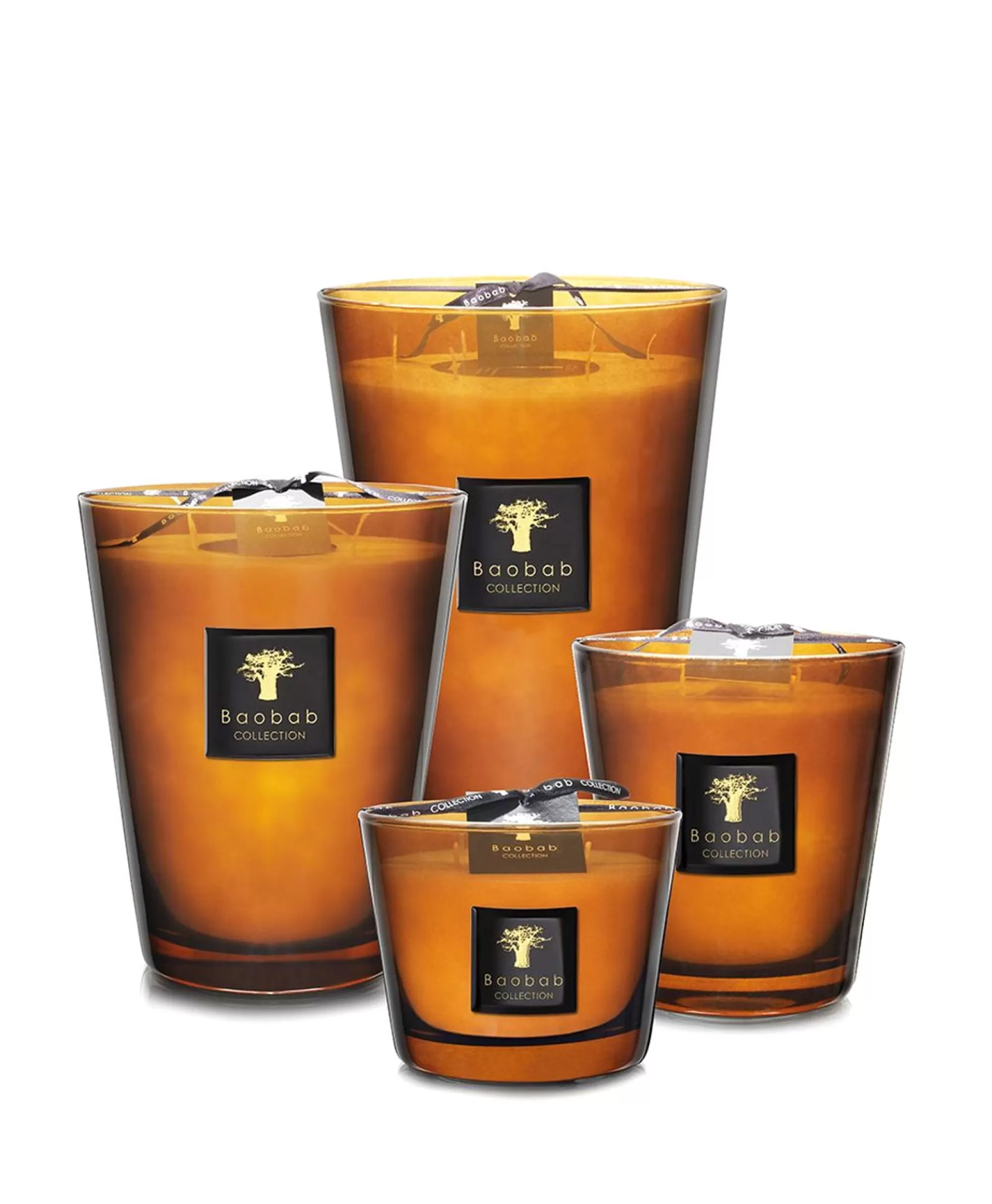 Candela Artigianale Baobab - Collezione Prestigiosa, Formato Maxi 16 Ore, Variante 3 - Aroma Esclusivo per un'Atmosfera Ricercata