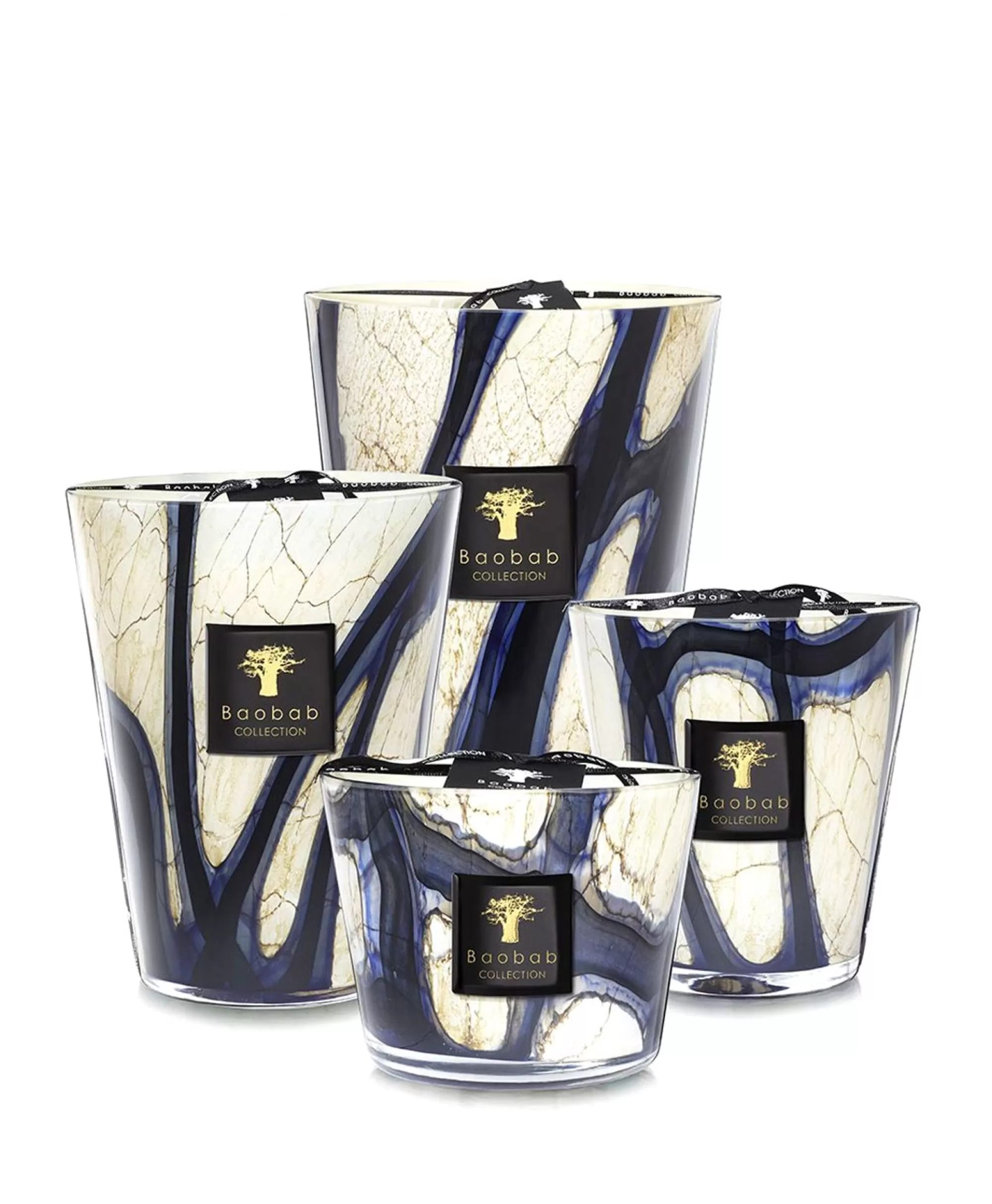 Candele Artigianali Baobab - Set da 16 Pietre Naturali per Atmosfere Zen | Collezione Lifestyle Decorazione Casa | Stile Boho-Chic con Essenze Rilassanti