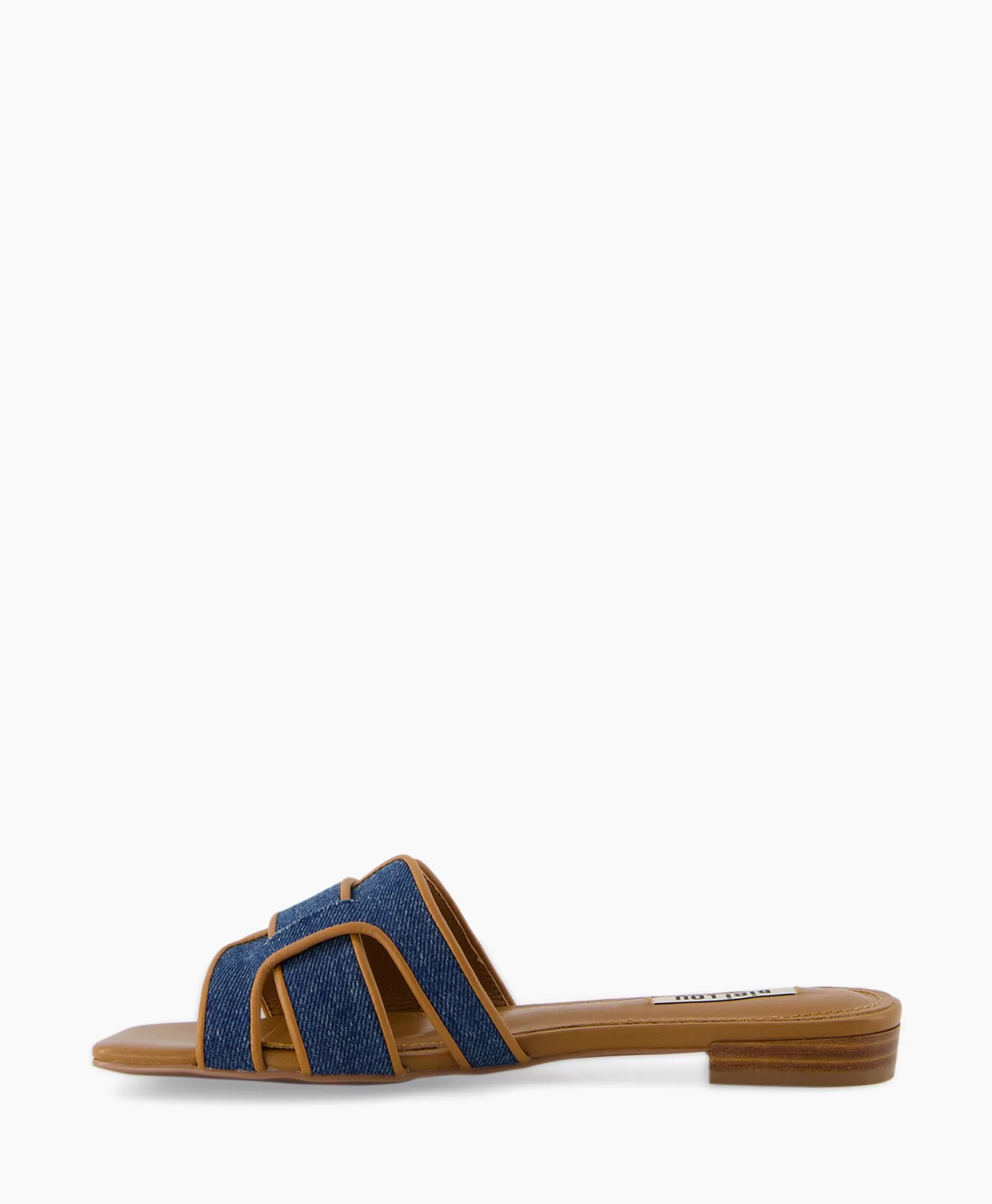 Sandali Comodi Bibi Lou Senza Tacco in Pelle e Lino - Design Minimalista con Tonalità Terracotta