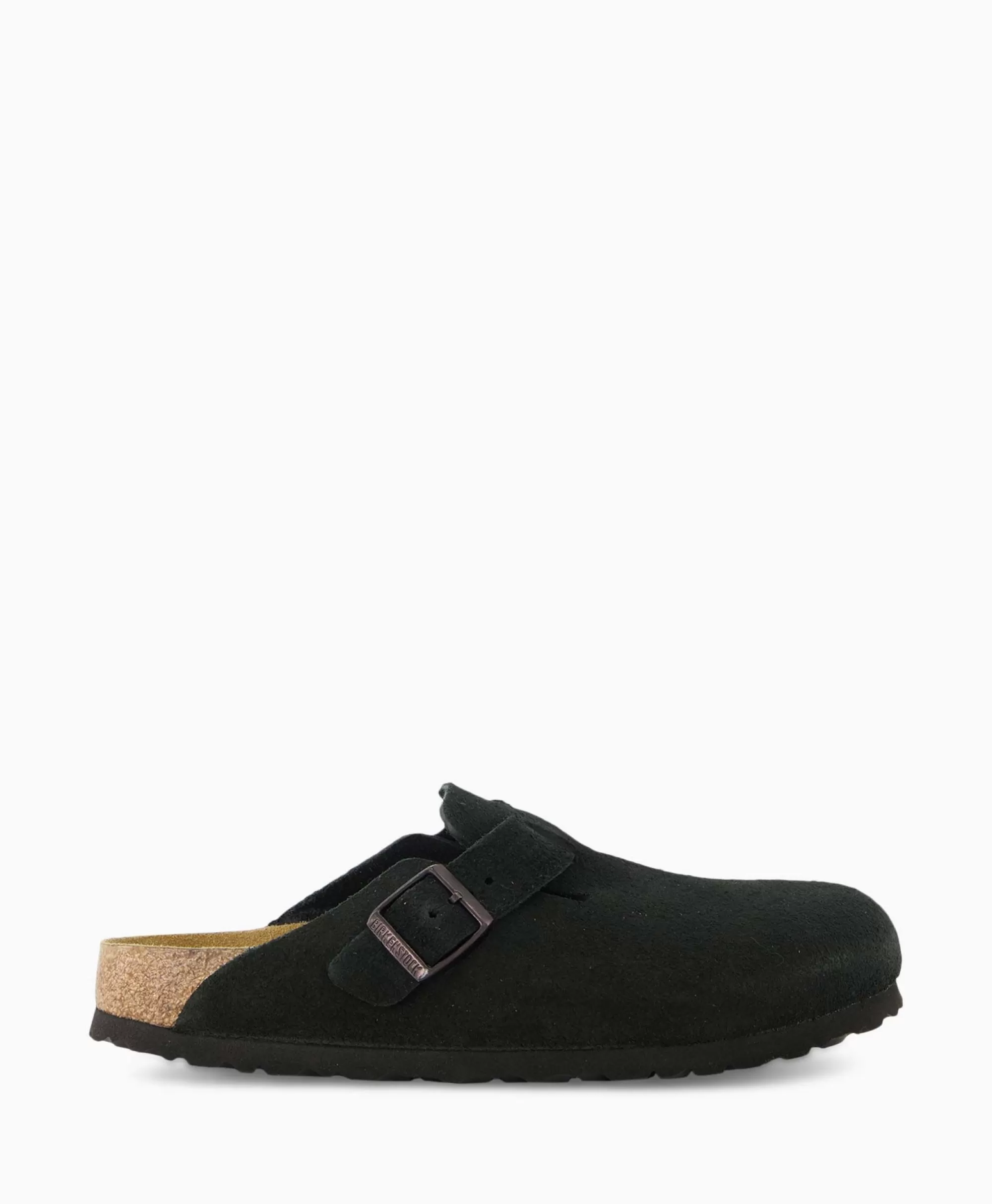 Birkenstock Boston - Comode Ciabatte Uomo con Suola Antiscivolo, Design Classico in Nero