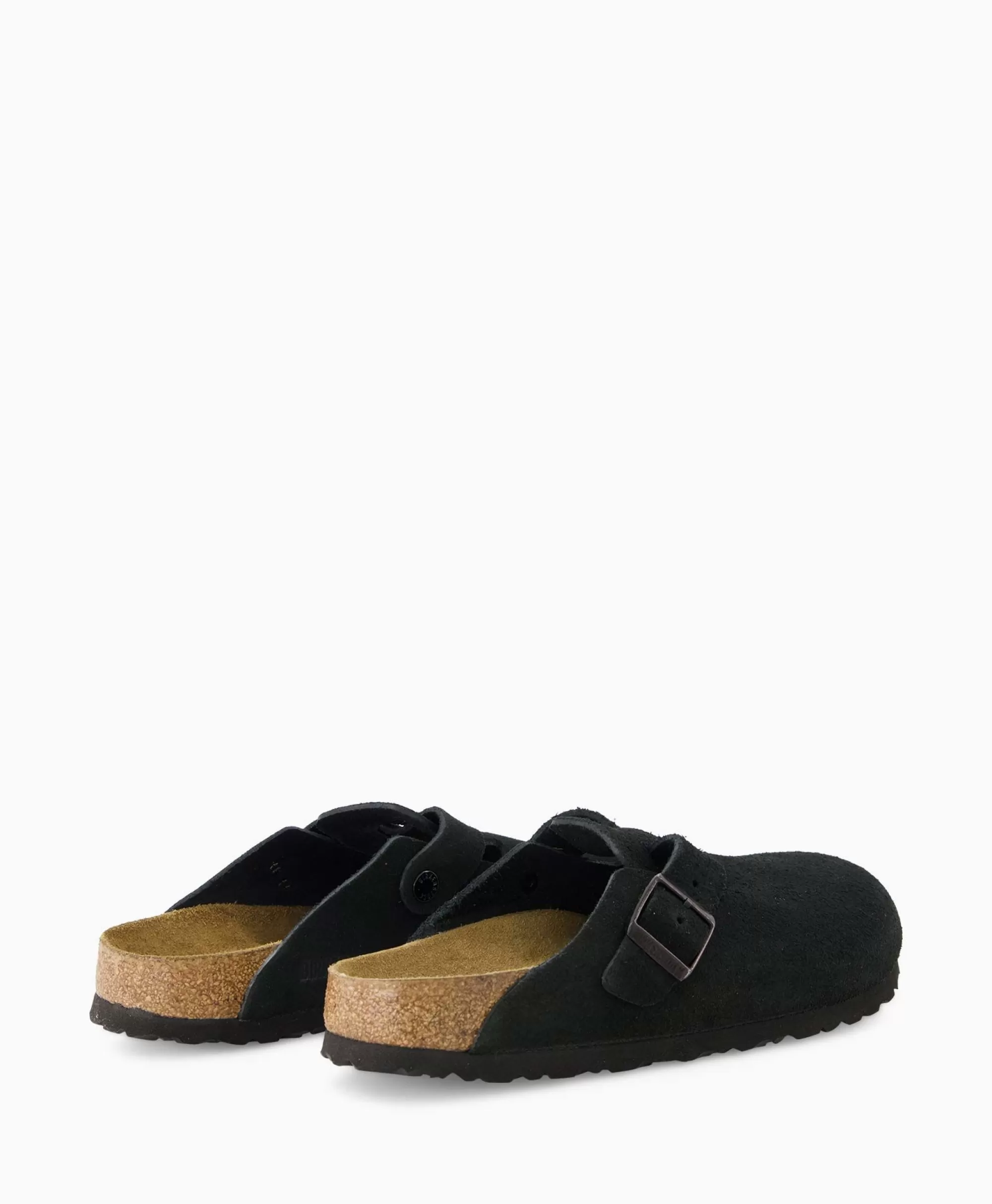 Birkenstock Boston - Comode Ciabatte Uomo con Suola Antiscivolo, Design Classico in Nero