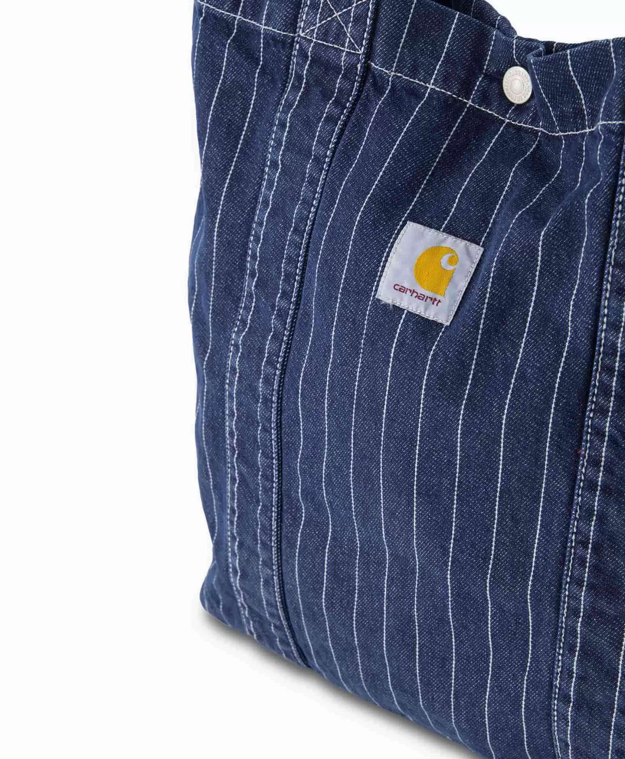 Carhartt WIP Borsa Tote Orlean in Denim - Stile Casual Urbano con Tela Resistente