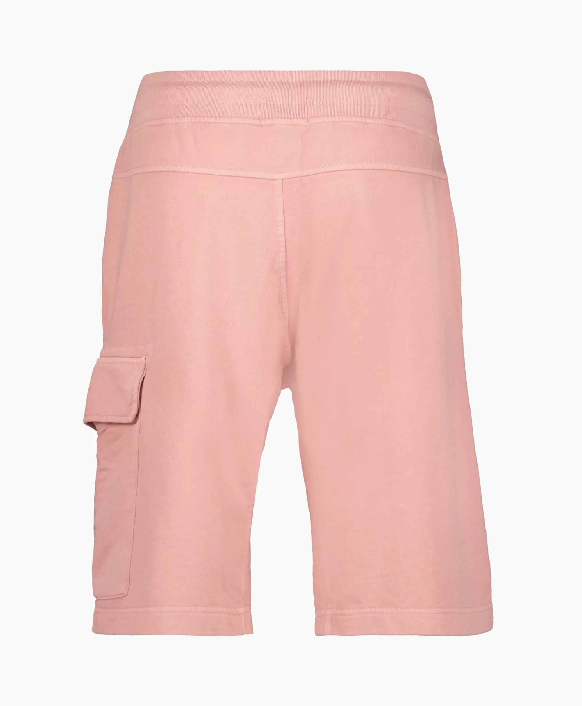 CP Company Pantacolli Cargo in Pile Rosa - Design Funzionale con Taschi Multiuso, Comfort Evoluto per Look Urbani Casual
