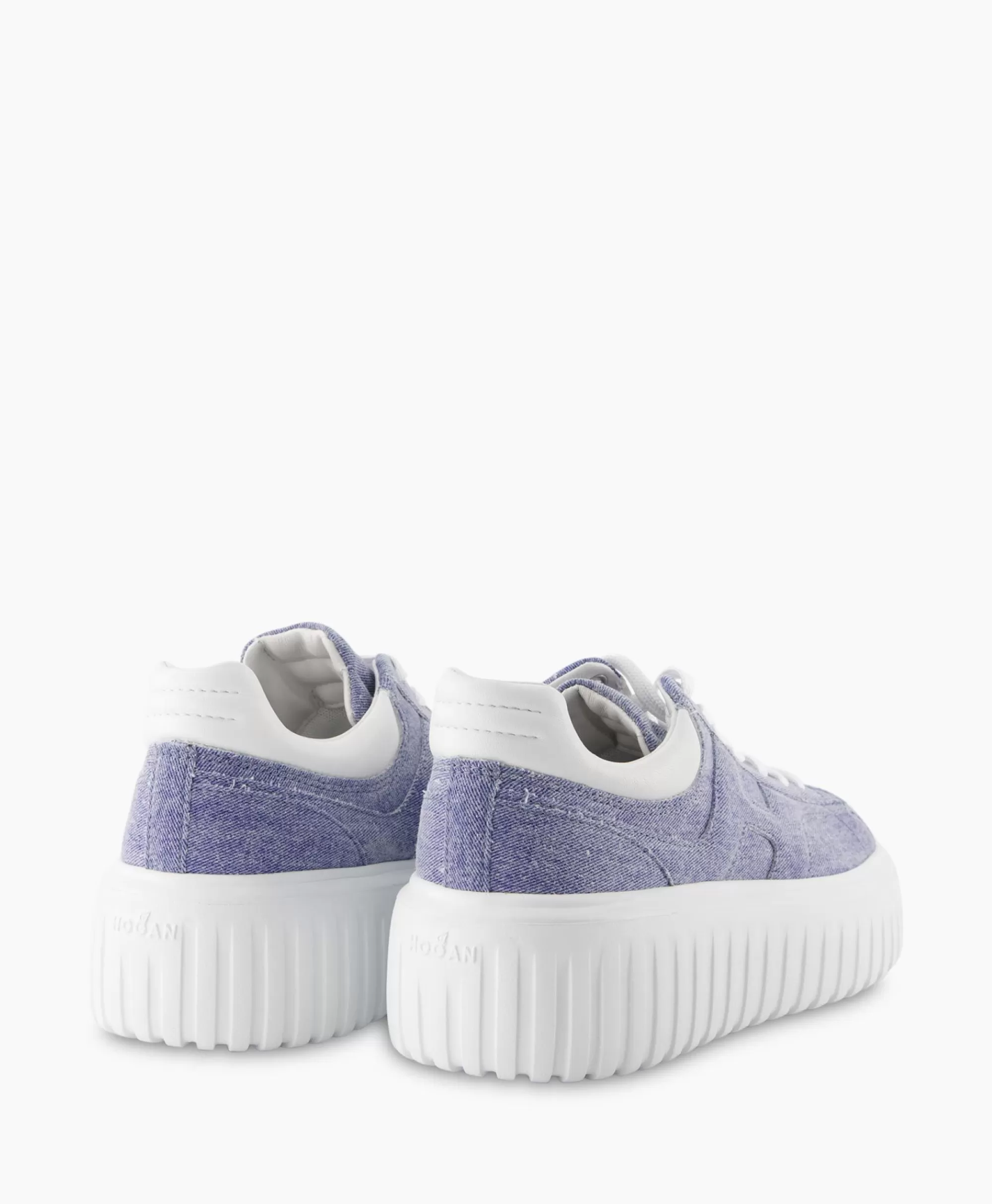 Hogan H-Stripes Blu Navy - Scarpe Sportive Unisex con Design a Strisce Iconiche, Collezione Primavera/Estivo