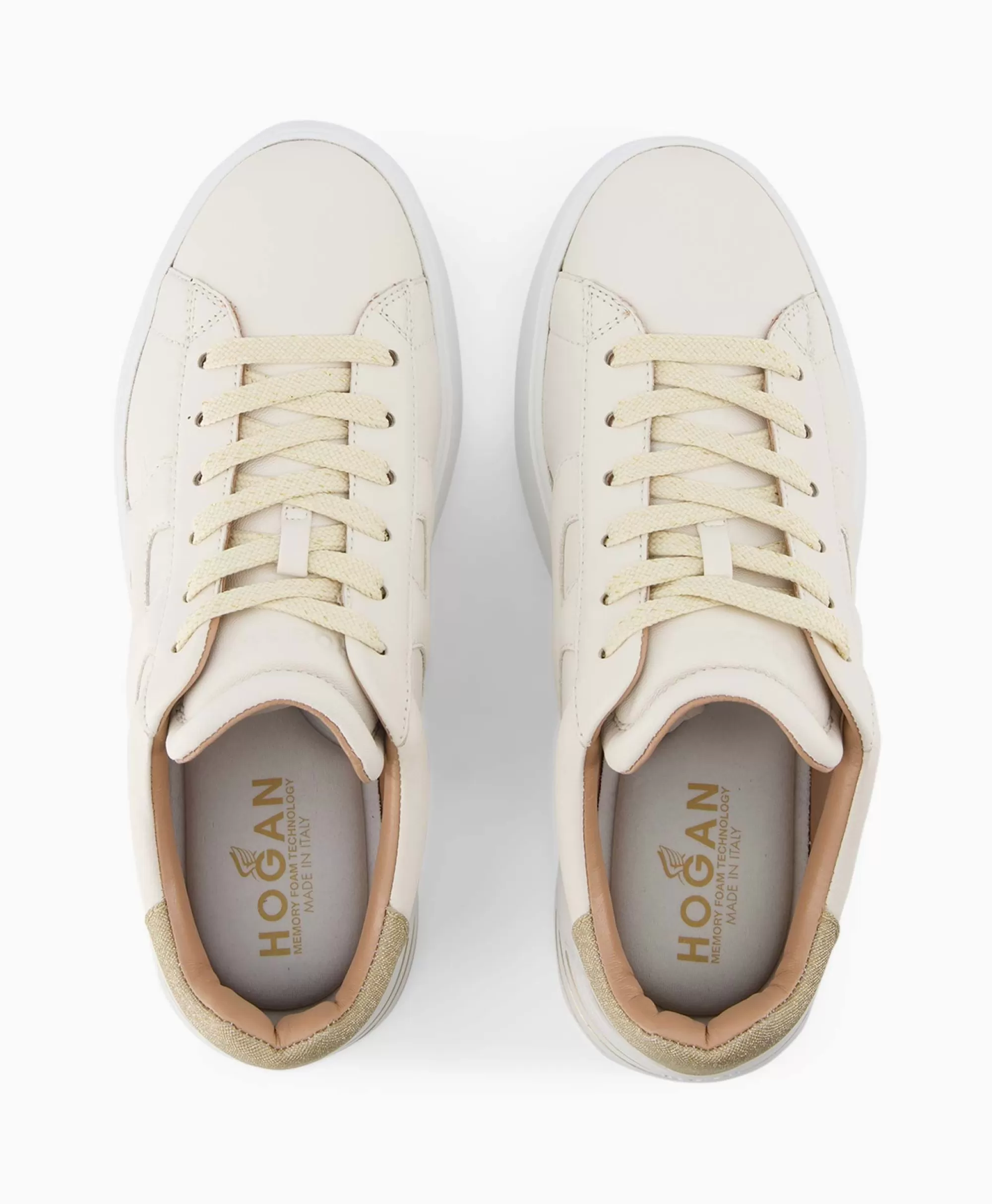 Hogan Rebel Scarpe Sportive in Ecru - Design Contemporaneo e Conforto Ottimale per Look Casual-Chic