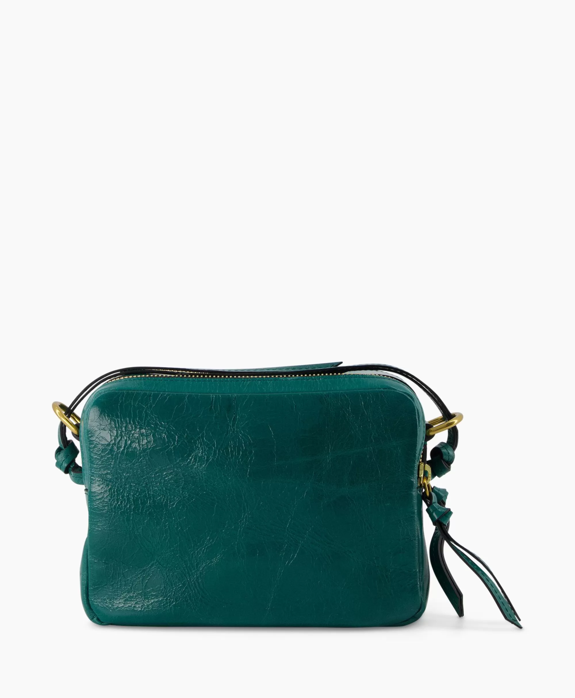 Borsa a tracolla Isabel Marant Verde Smeraldo - Modello Wardy Camera GB, design pratico per look urbani