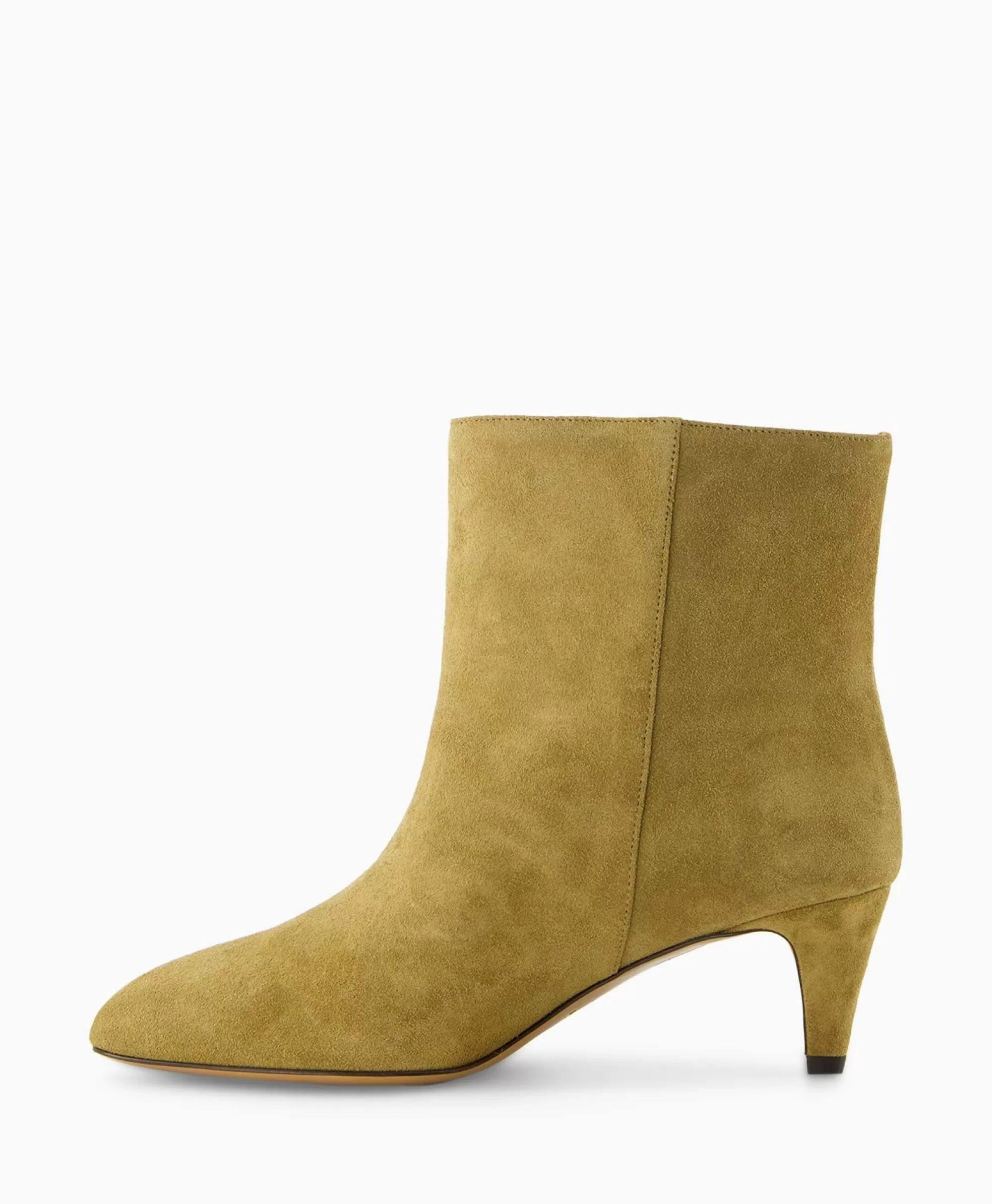 Stivaletti Eleganti Isabel Marant Daxi-Ga in Moro Taupe con Tacco Medio - Design Moderno e Confortevole per Tutto il Giorno