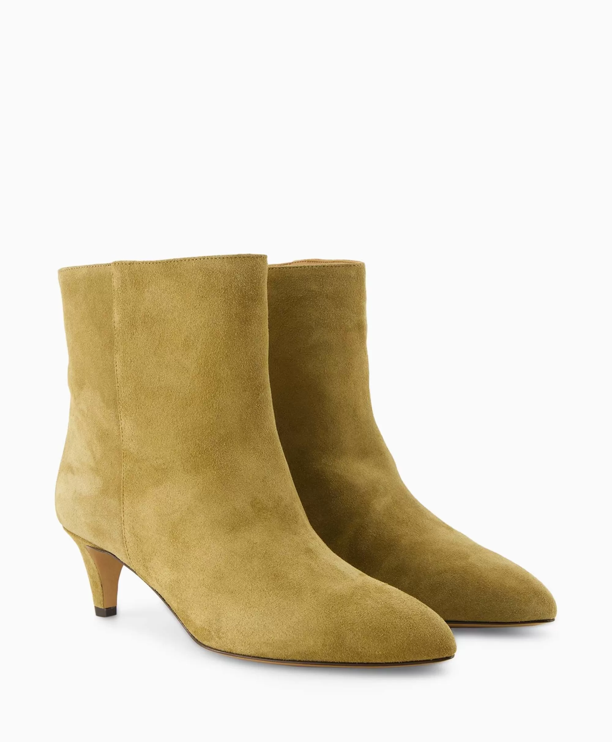 Stivaletti Eleganti Isabel Marant Daxi-Ga in Moro Taupe con Tacco Medio - Design Moderno e Confortevole per Tutto il Giorno