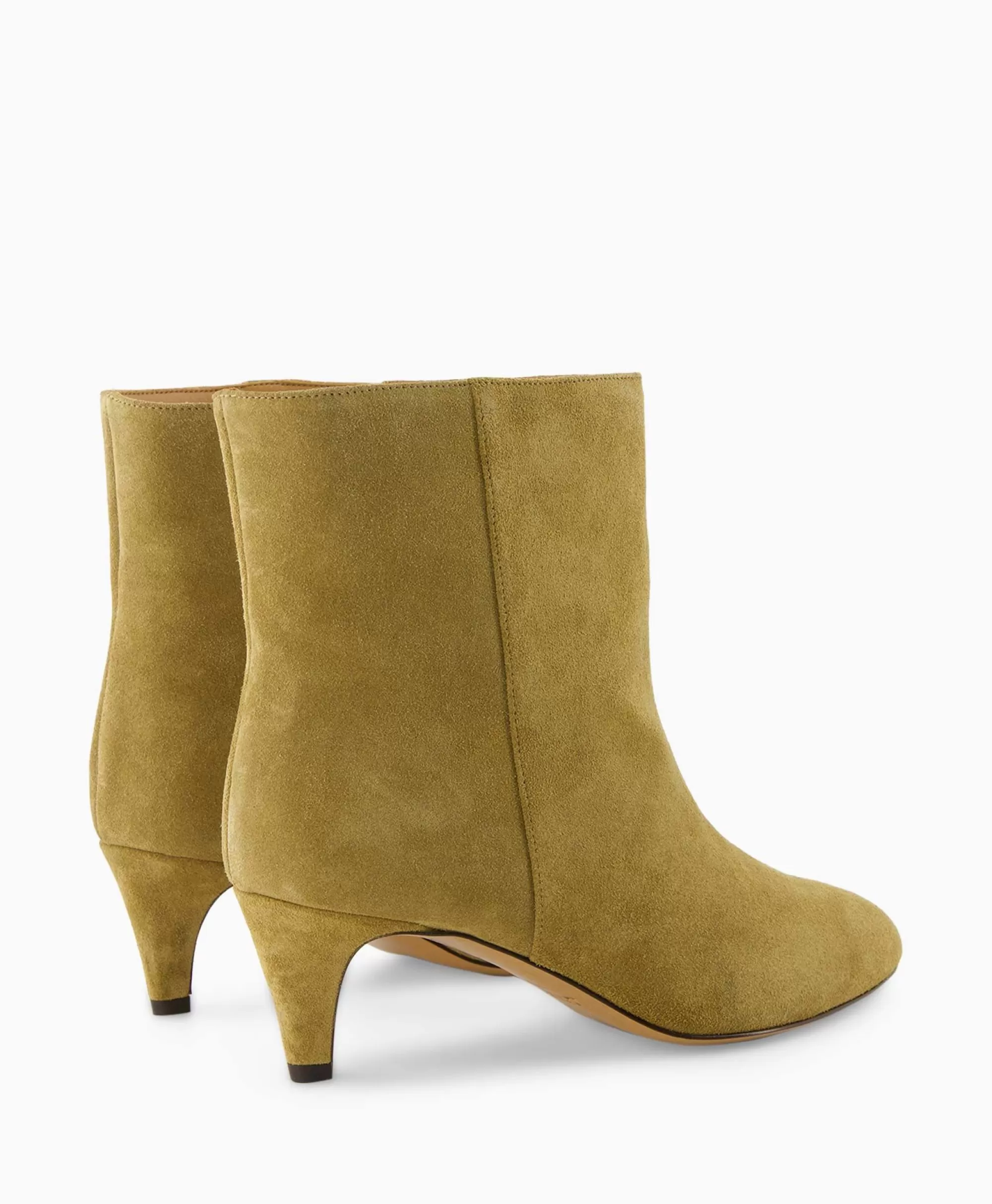 Stivaletti Eleganti Isabel Marant Daxi-Ga in Moro Taupe con Tacco Medio - Design Moderno e Confortevole per Tutto il Giorno