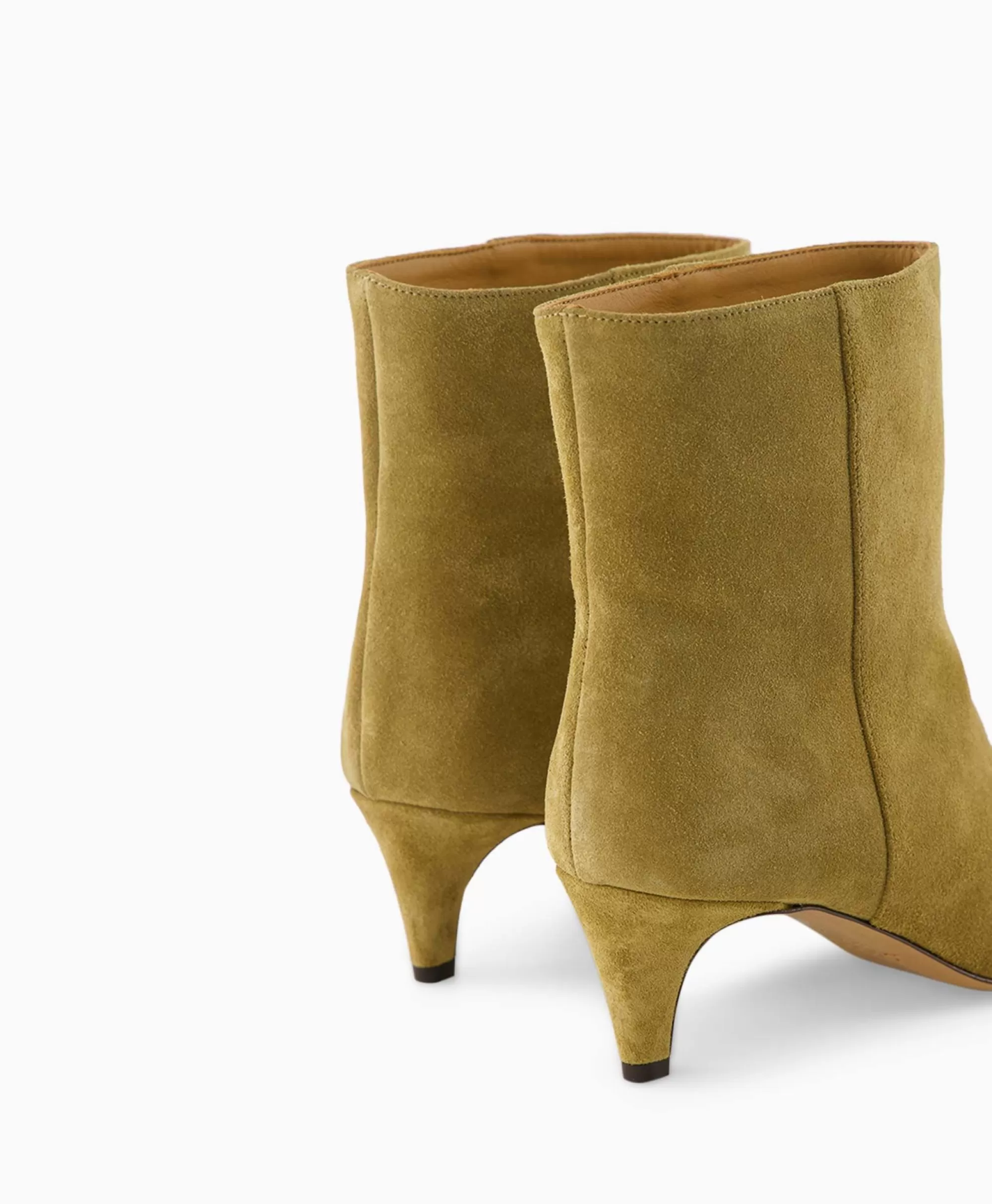 Stivaletti Eleganti Isabel Marant Daxi-Ga in Moro Taupe con Tacco Medio - Design Moderno e Confortevole per Tutto il Giorno