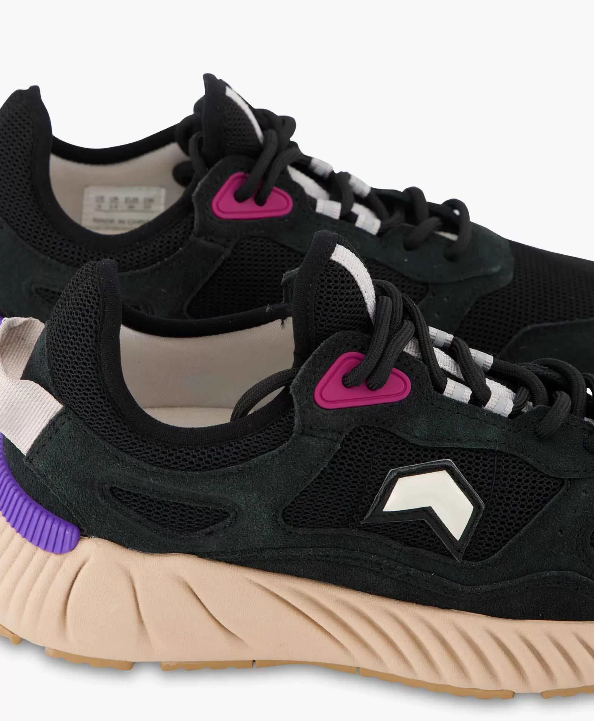 Isabel Marant Ewie-Gb Basculanti in Pelle - Sneaker Unisex Taglia 10 Nero Puro