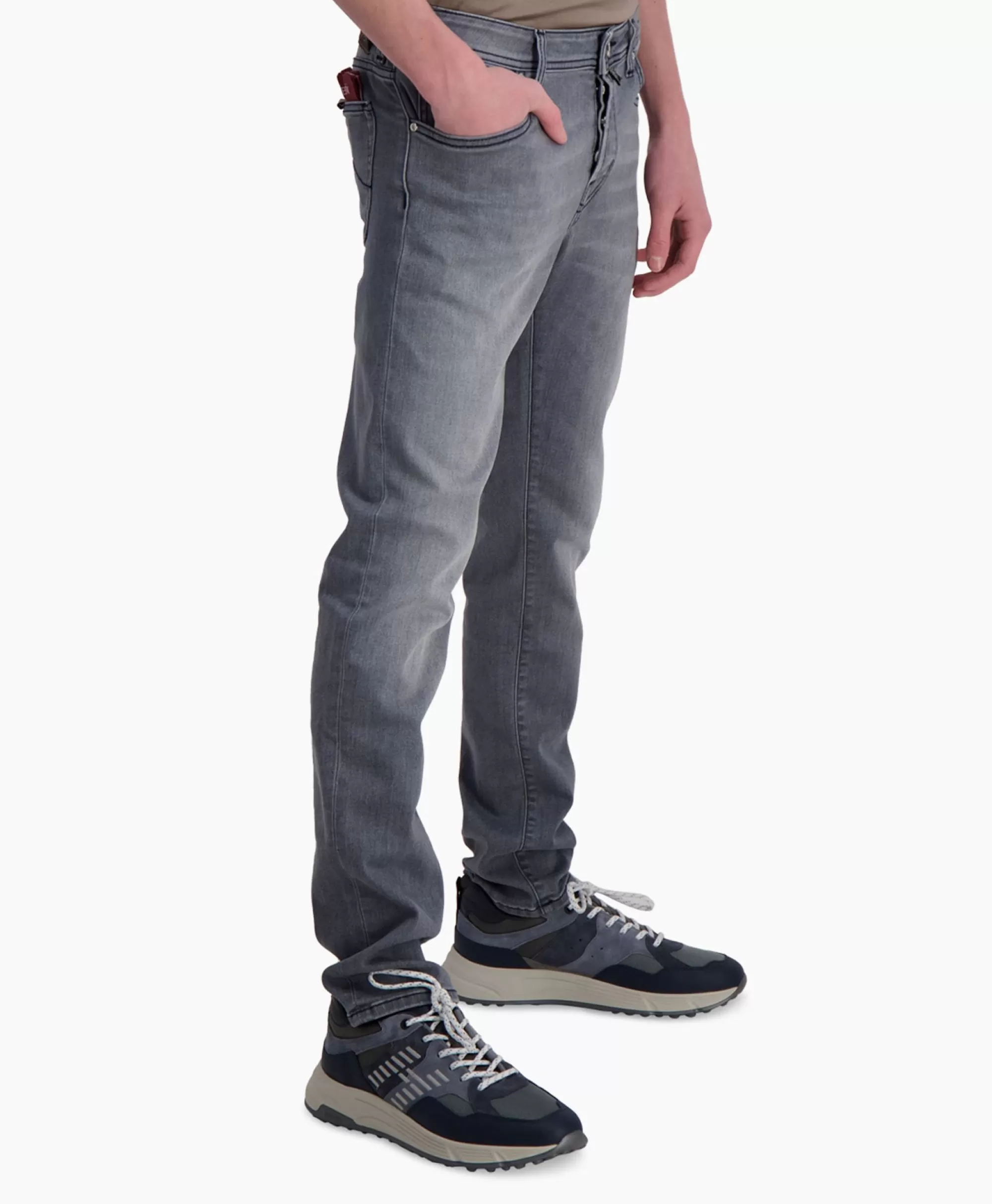 Jeans Jacob Cohen Fit Ultra Slim Grigio Chiaro - 5 Tasche Modello Nick Stile Moderno 

(：，，SEO)