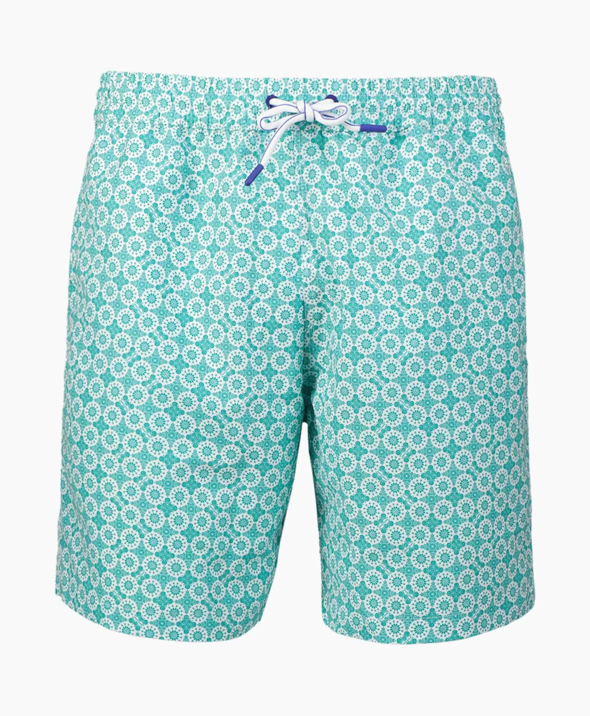 Slip Uomo Jacob Cohen Design Moderno con Motivo a Cerchi e Tonalità Verde Fresco