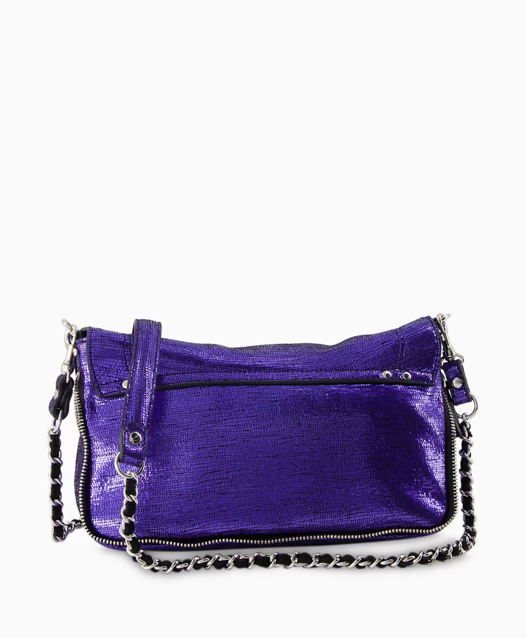 Jérôme Dreyfuss Borsetta Bobi S Crossbody in Viola - Tracolla Moderna con Design Accattivante