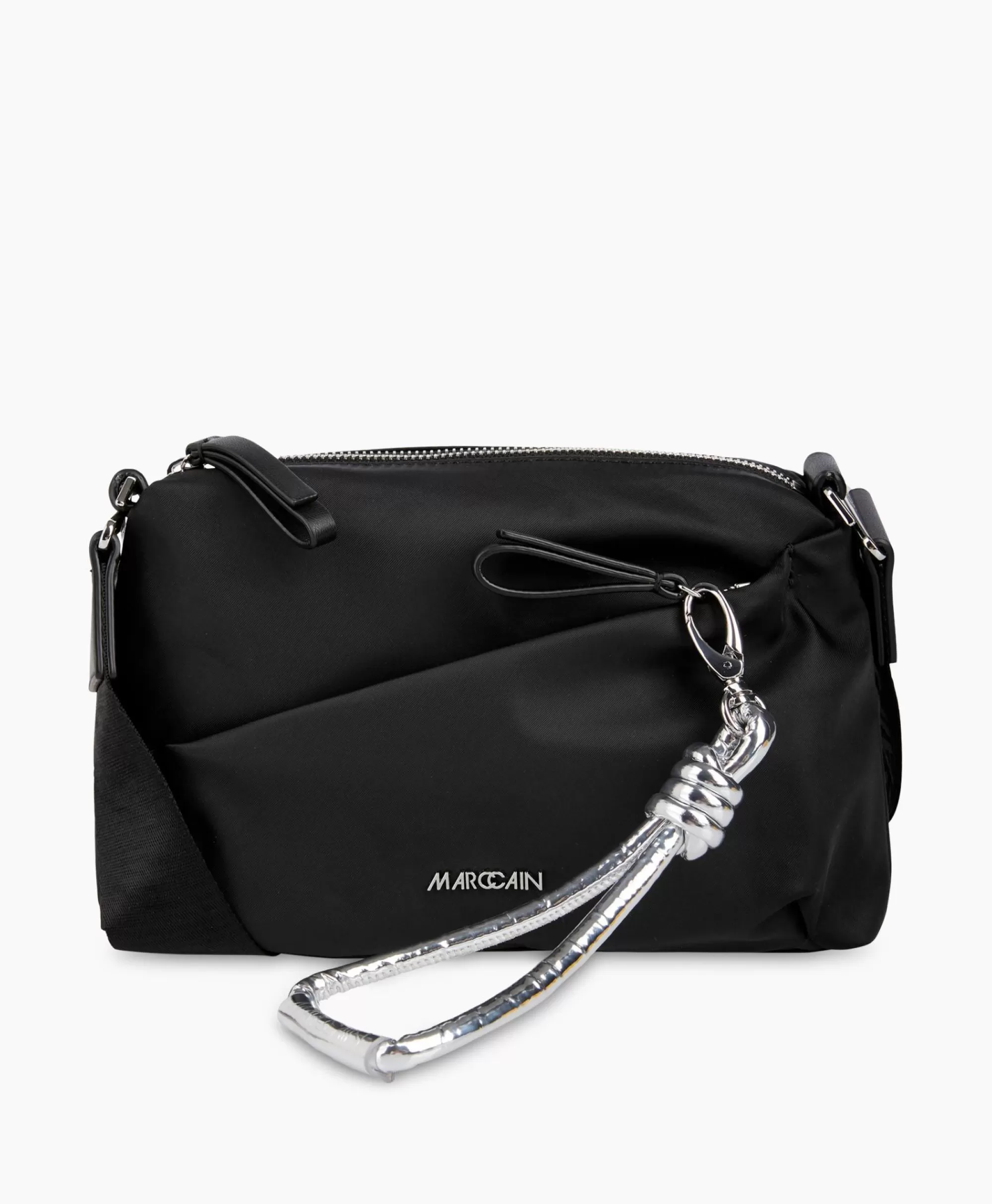 Borsa a tracolla Marccain Ti.02 - Modello W14 in Nero per Donna, design essenziale per accessori urbani