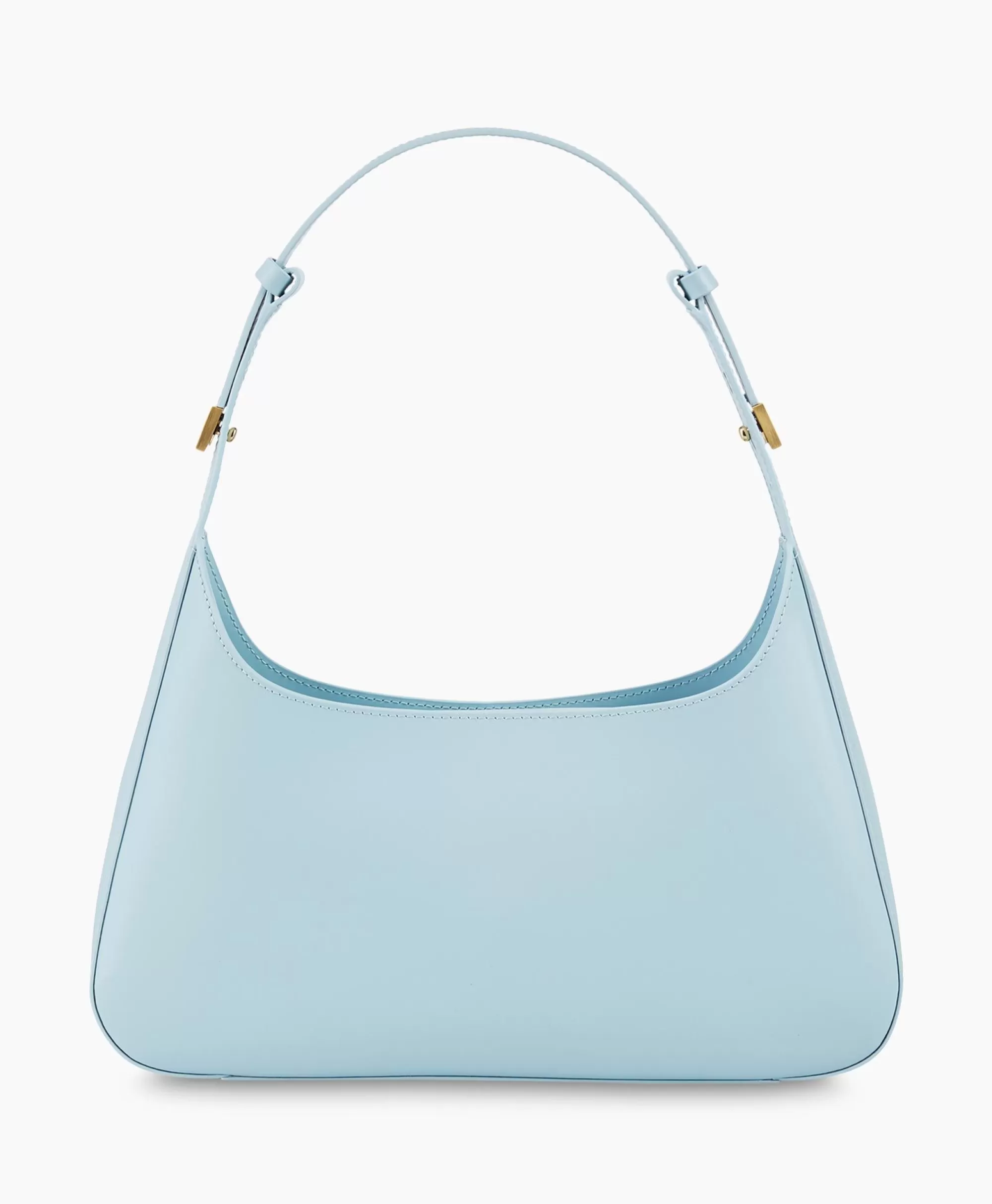 Borsa a Spalla Marccain Elegante in Tonalità Celeste - Modello Ti.04 Portatile con Tracolla Regolabile