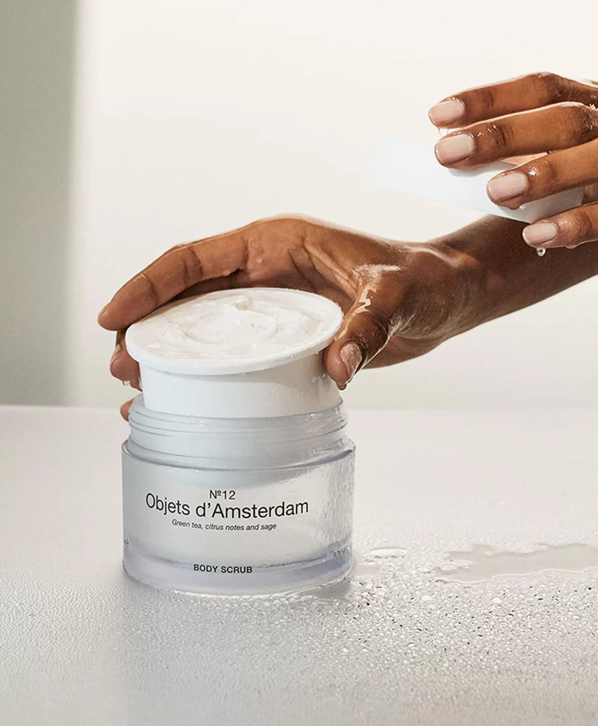 Esfoliante corpo idratante Marie Stella Maris - Collezione Amsterdam, 200 ml | Linea benessere premium per la cura naturale della pelle