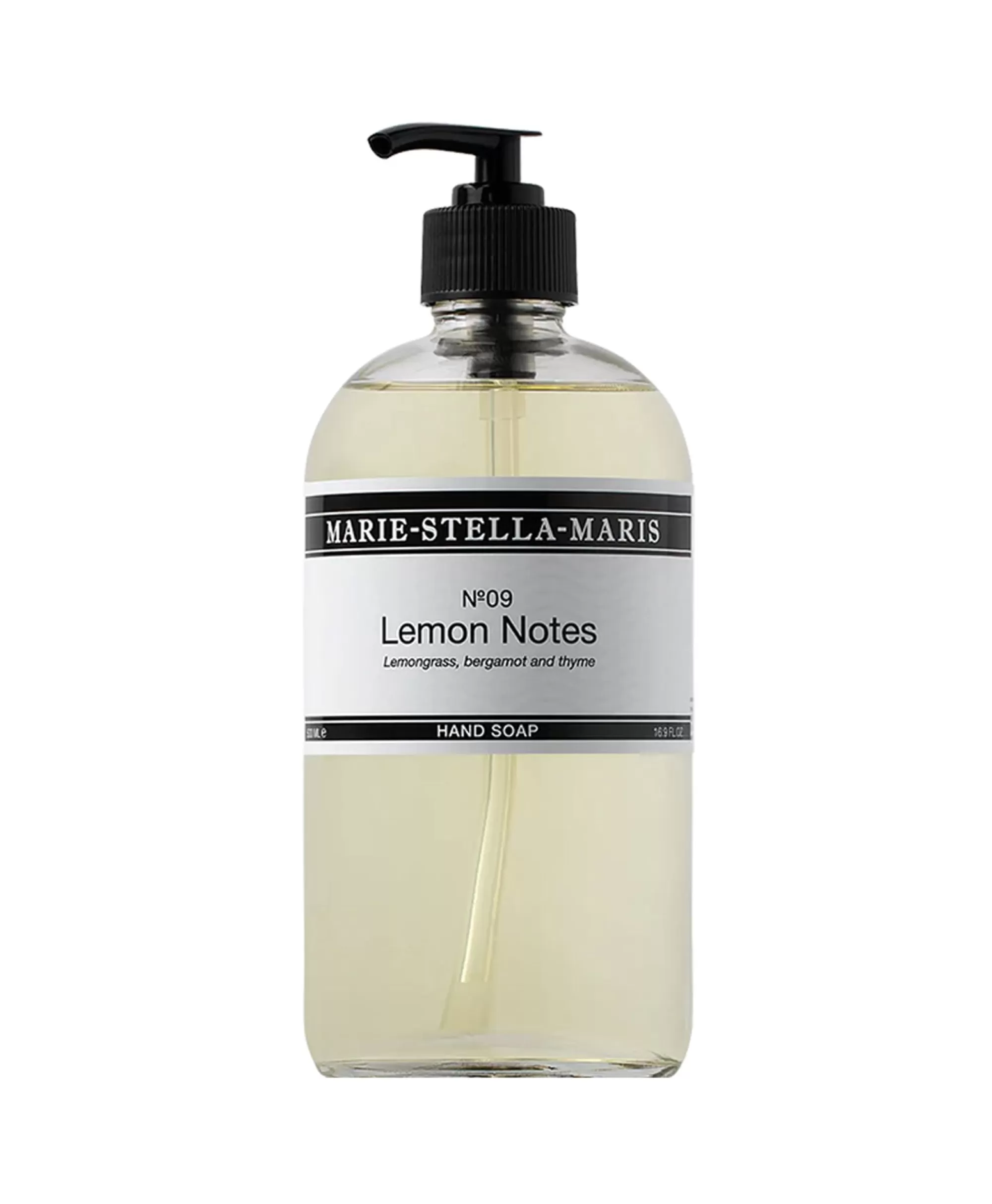 Marie-Stella-Maris - Sapone Liquido Mani Delicato con Freschezza al Limone | 500 ml | Detersione Naturale e Profumazione Fresca
