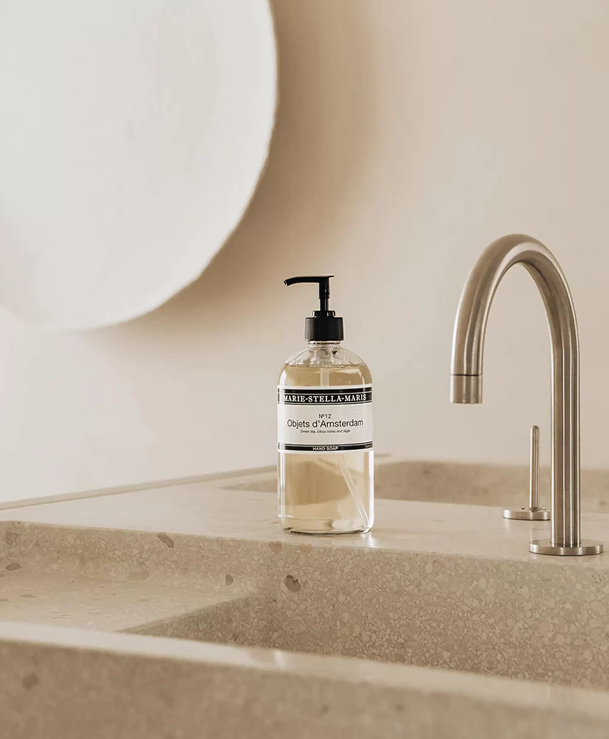Marie Stella Maris - Detergente Mani Delicato Edizione Amsterdam, Flacone da 500 ml con Essenze Naturali per la Cura Quotidiana