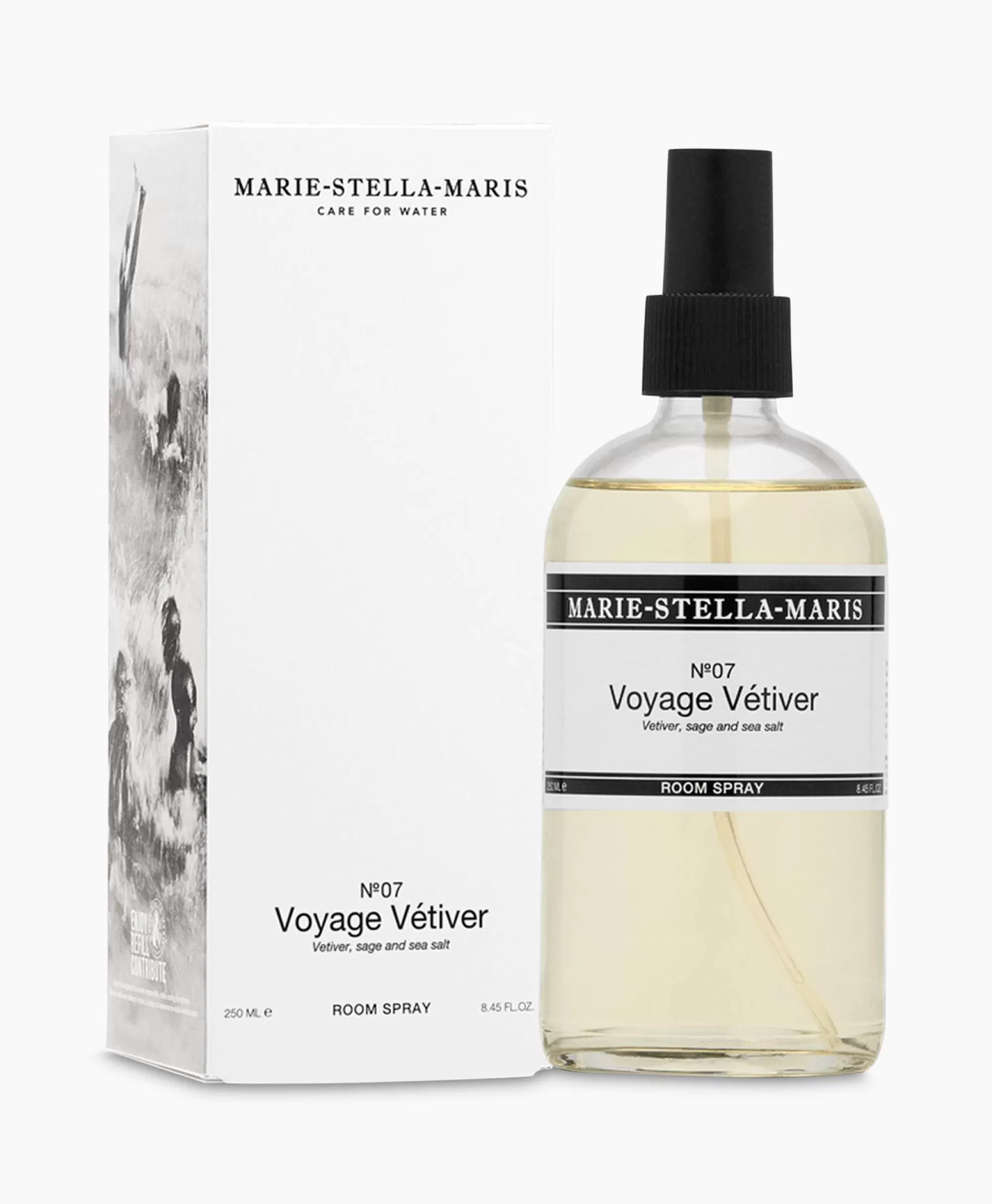 Marie-Stella-Maris - Spray Ambiente Voyage Vetiver 250ml - Profumazione Naturale con Note di Legno Esotiche per la Casa