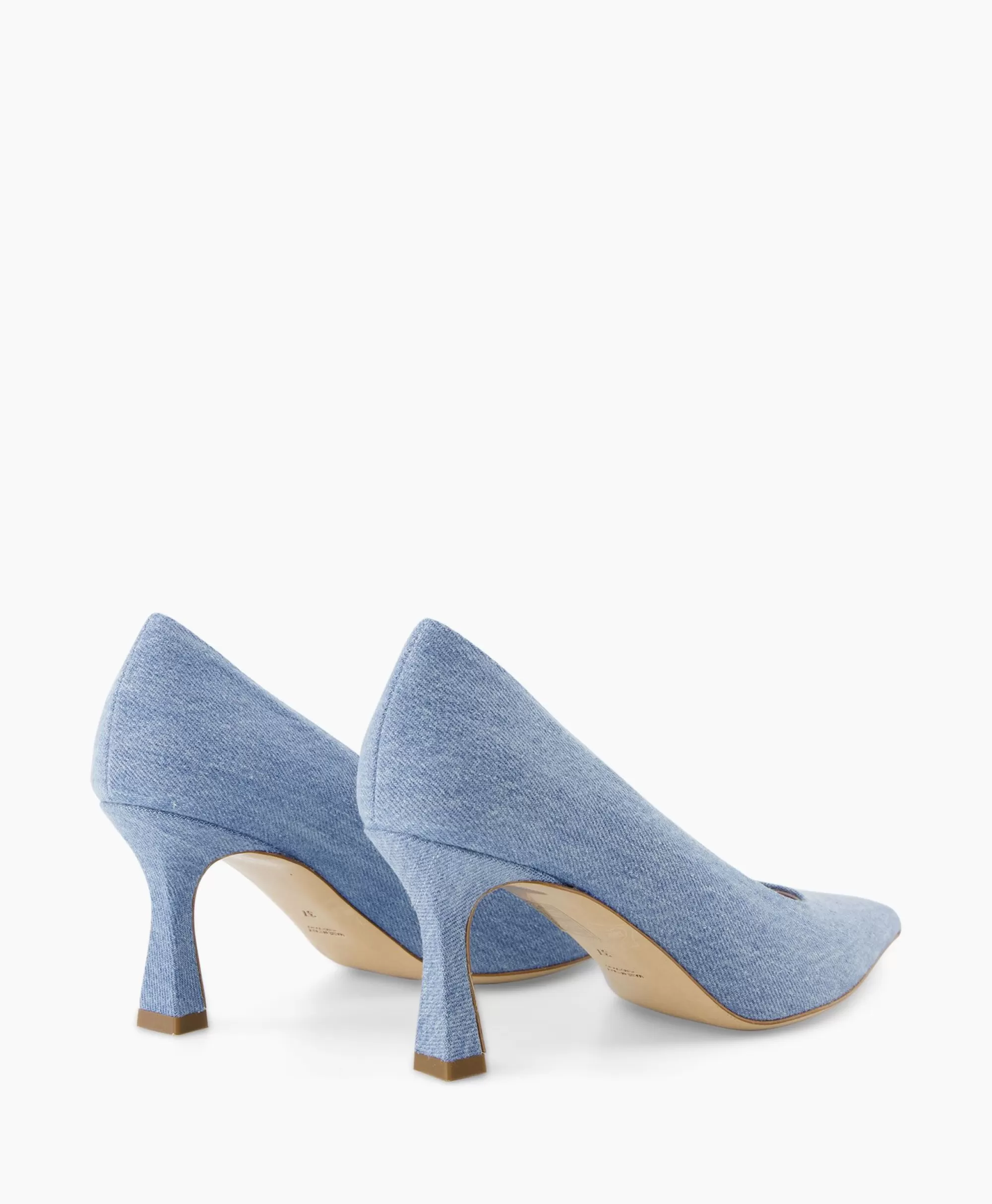 Natan Schoenen Jeans Pump Mod. Collezione 11 - Blu Elettrico, Stile Moderno e Comfort Ottimale