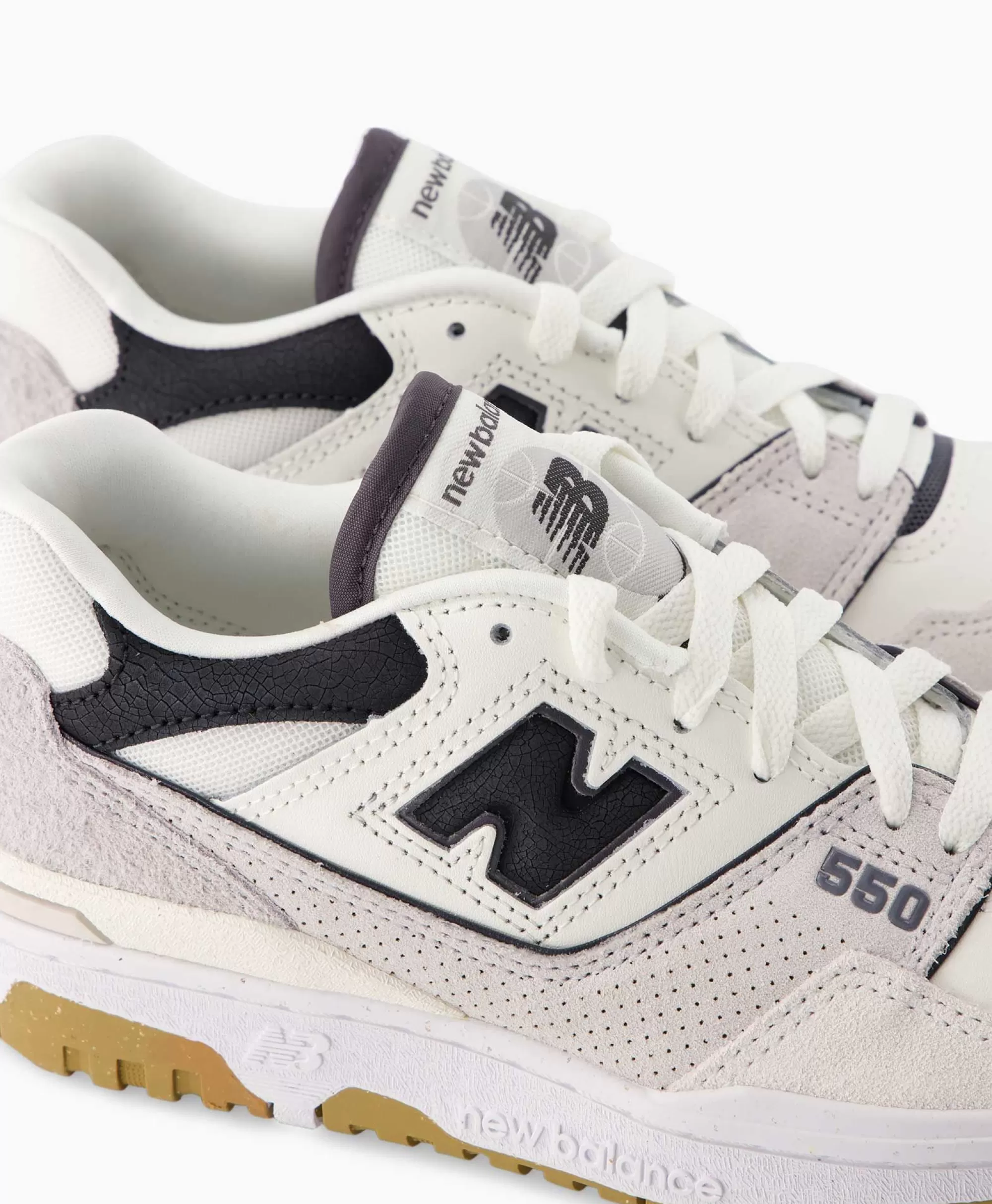 Scarpe Sportive New Balance 550 Uomo/Donna - Total Black Design Classico