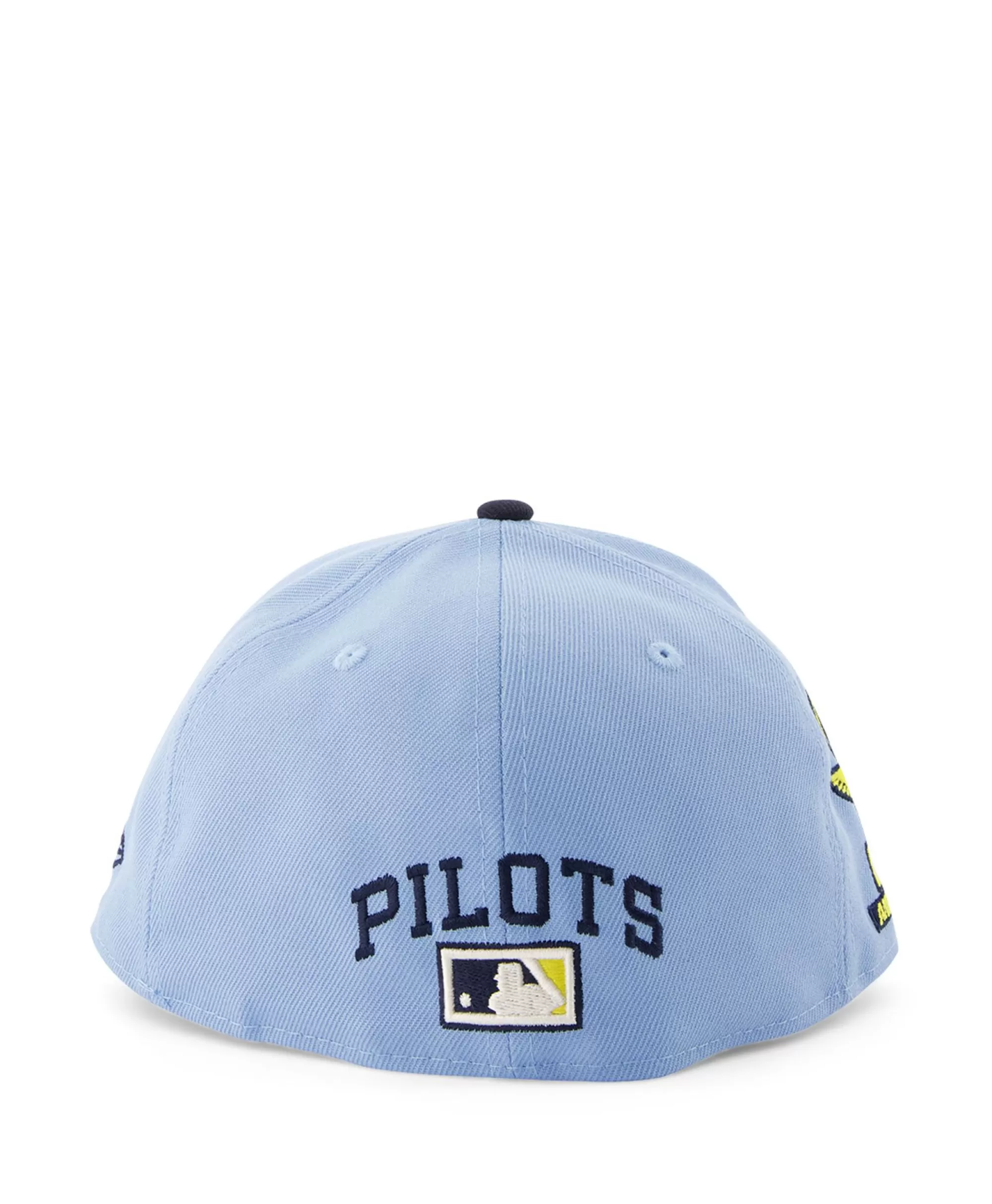 Cappelli New Era 59Fifty LP Seattle Pilots - Azzurro Chiaro Design Sportivo
