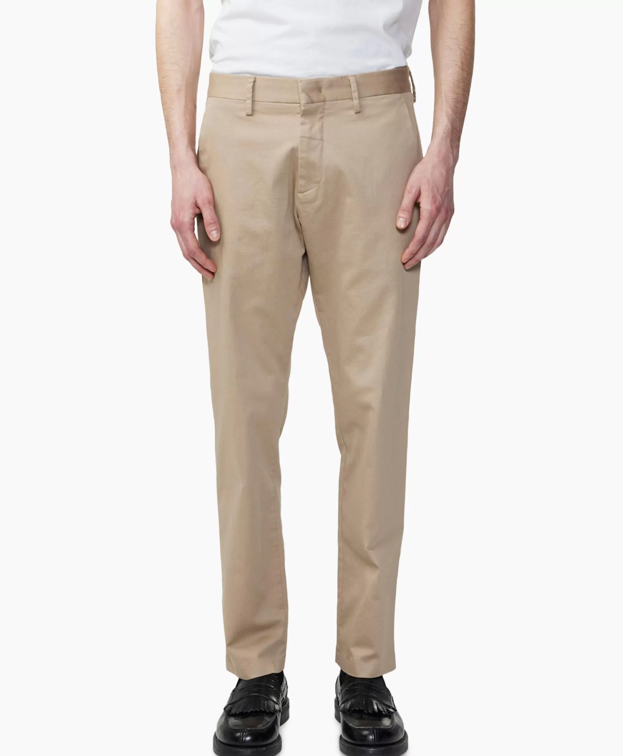 Pantaloni Uomo Theo 1420 NN07 Autunno/Inverno 2023 - Jeans Slim Fit Comodi in Tintura Sabbia Naturale