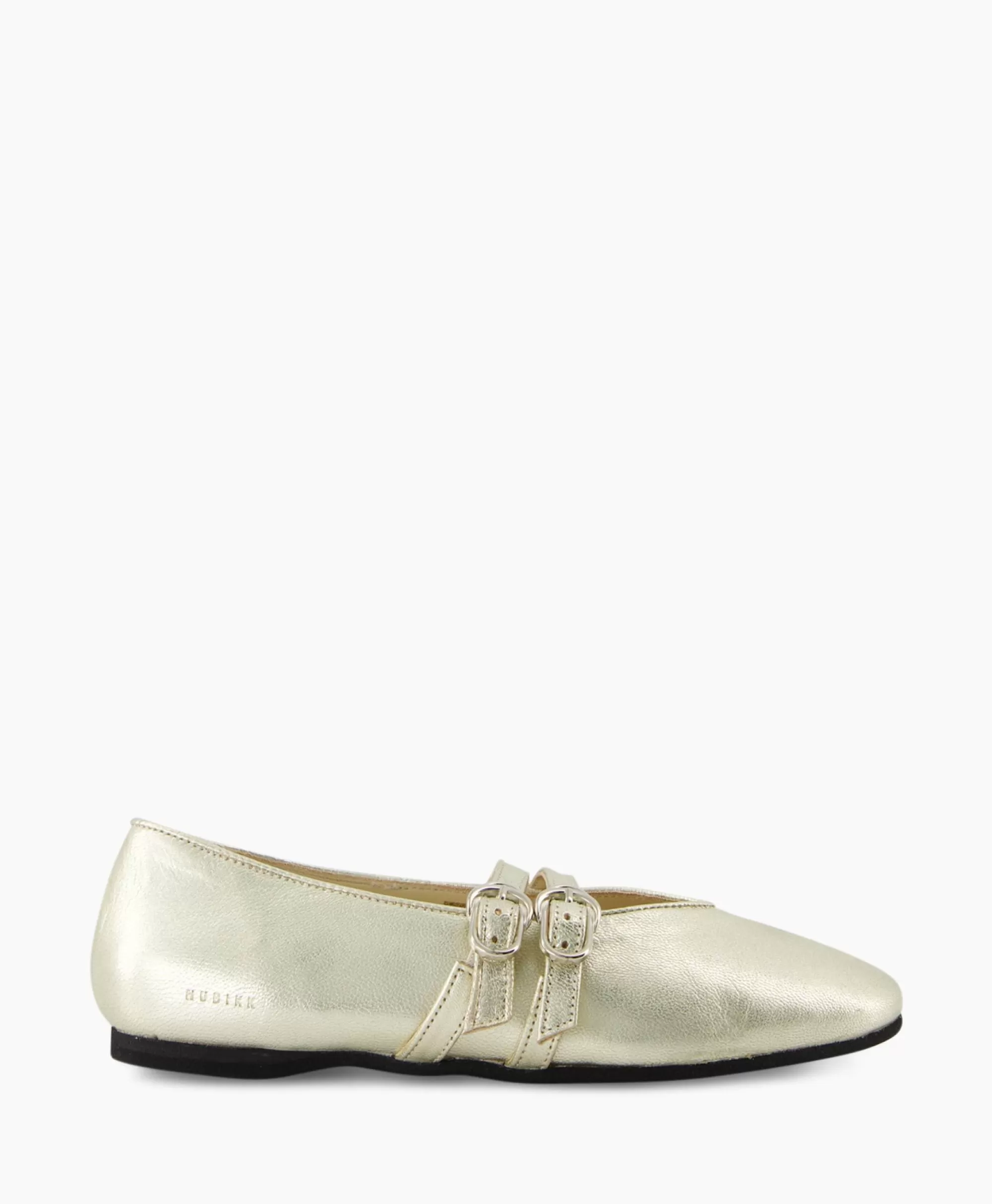 Ballerine Eleganti Gisele Grace in Pelle Nubikk - Scarpe Basse Confortevoli Colore Oro per Stile Quotidiano