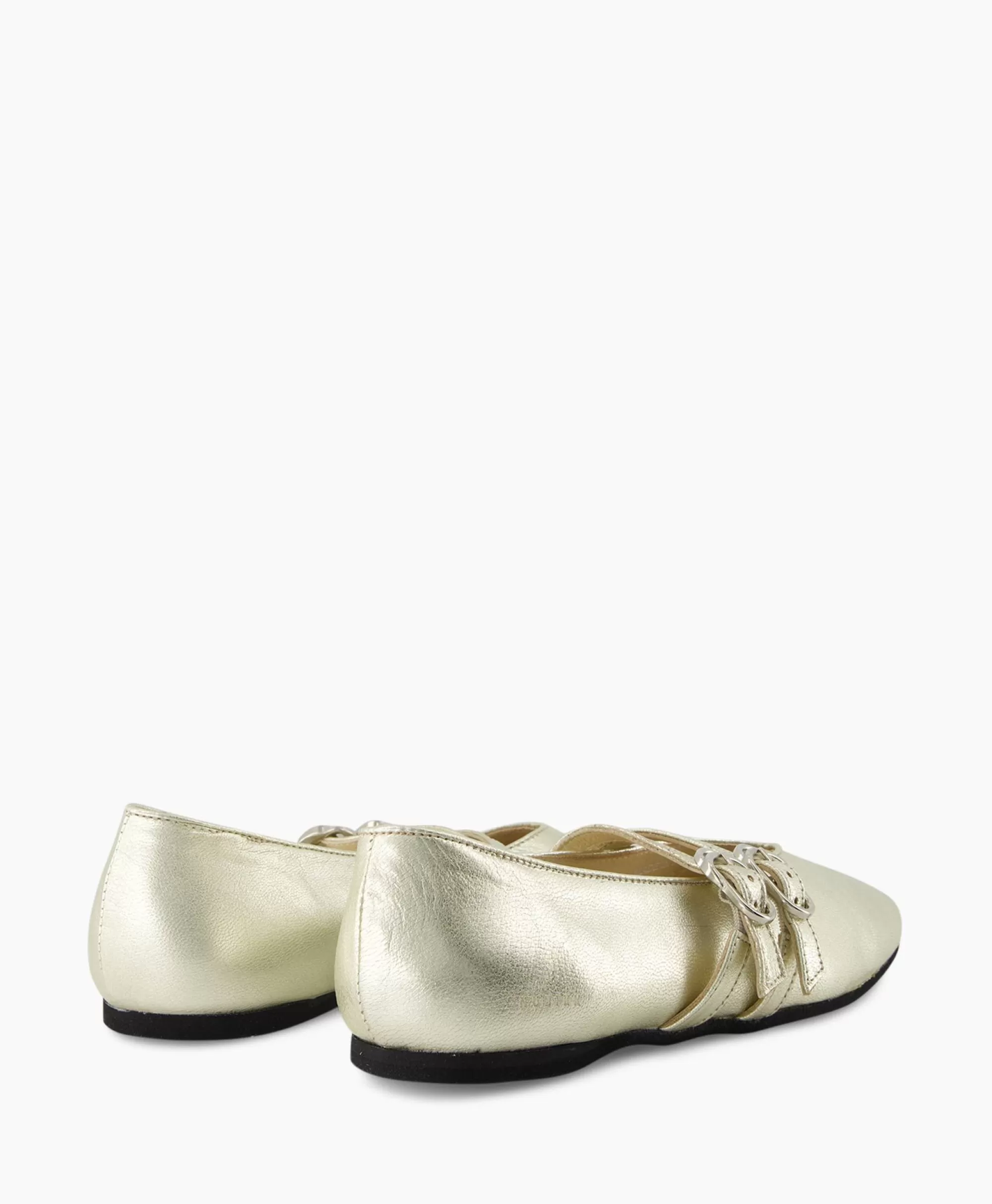 Ballerine Eleganti Gisele Grace in Pelle Nubikk - Scarpe Basse Confortevoli Colore Oro per Stile Quotidiano