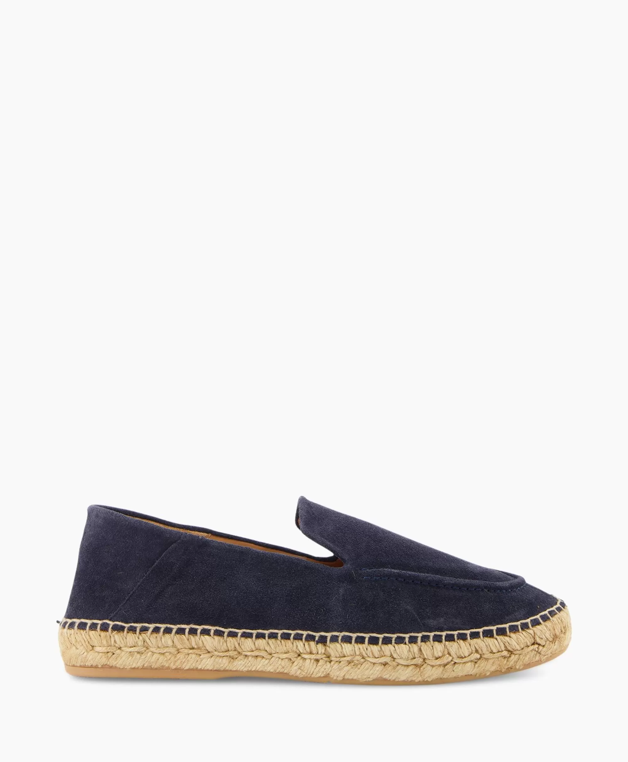 Signor Sanchez - Espadrillas Eleganti in Ecopelle Nubikk per Uomo, Tonalità Blu Notte Comode per Tutto il Giorno