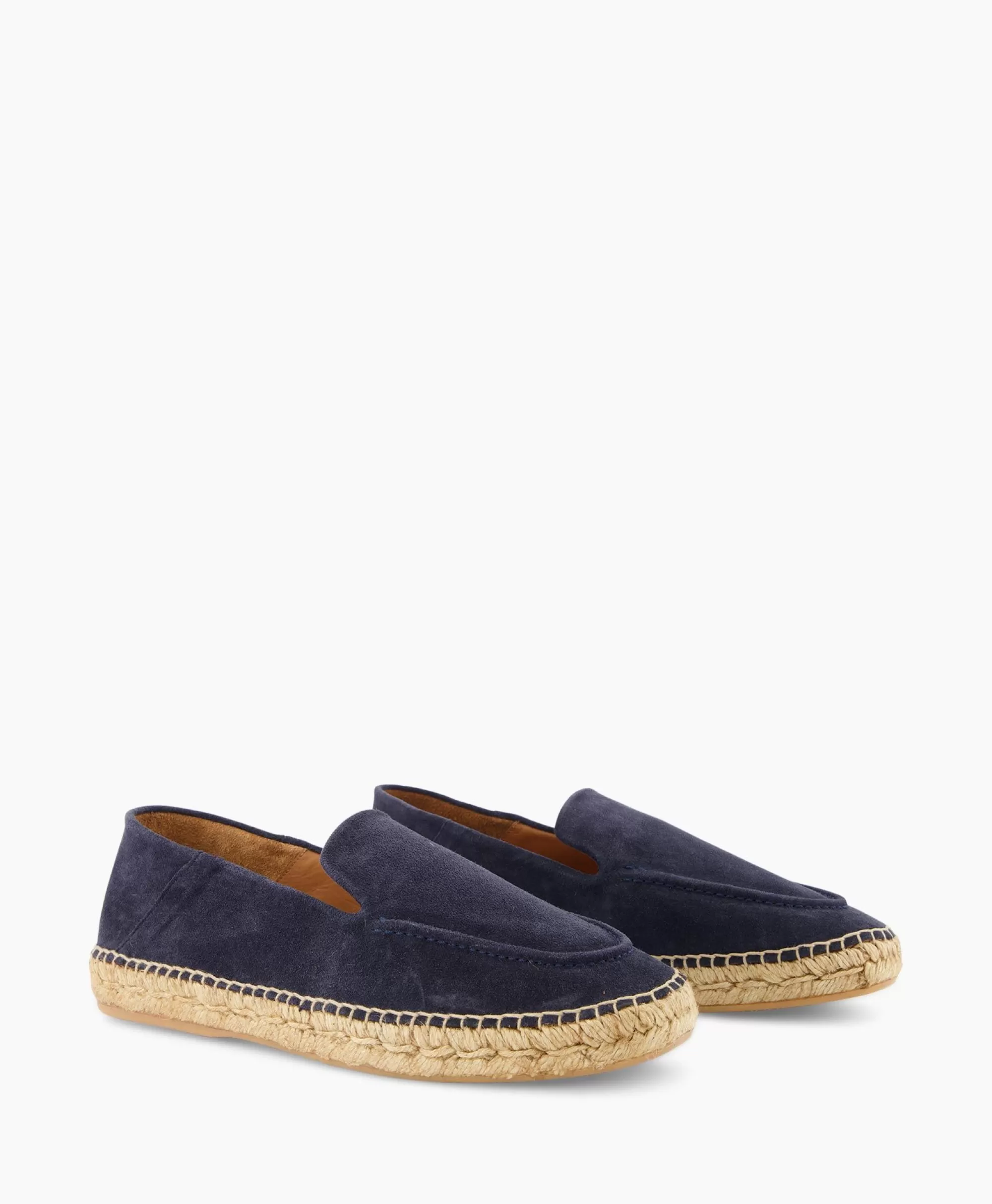Signor Sanchez - Espadrillas Eleganti in Ecopelle Nubikk per Uomo, Tonalità Blu Notte Comode per Tutto il Giorno
