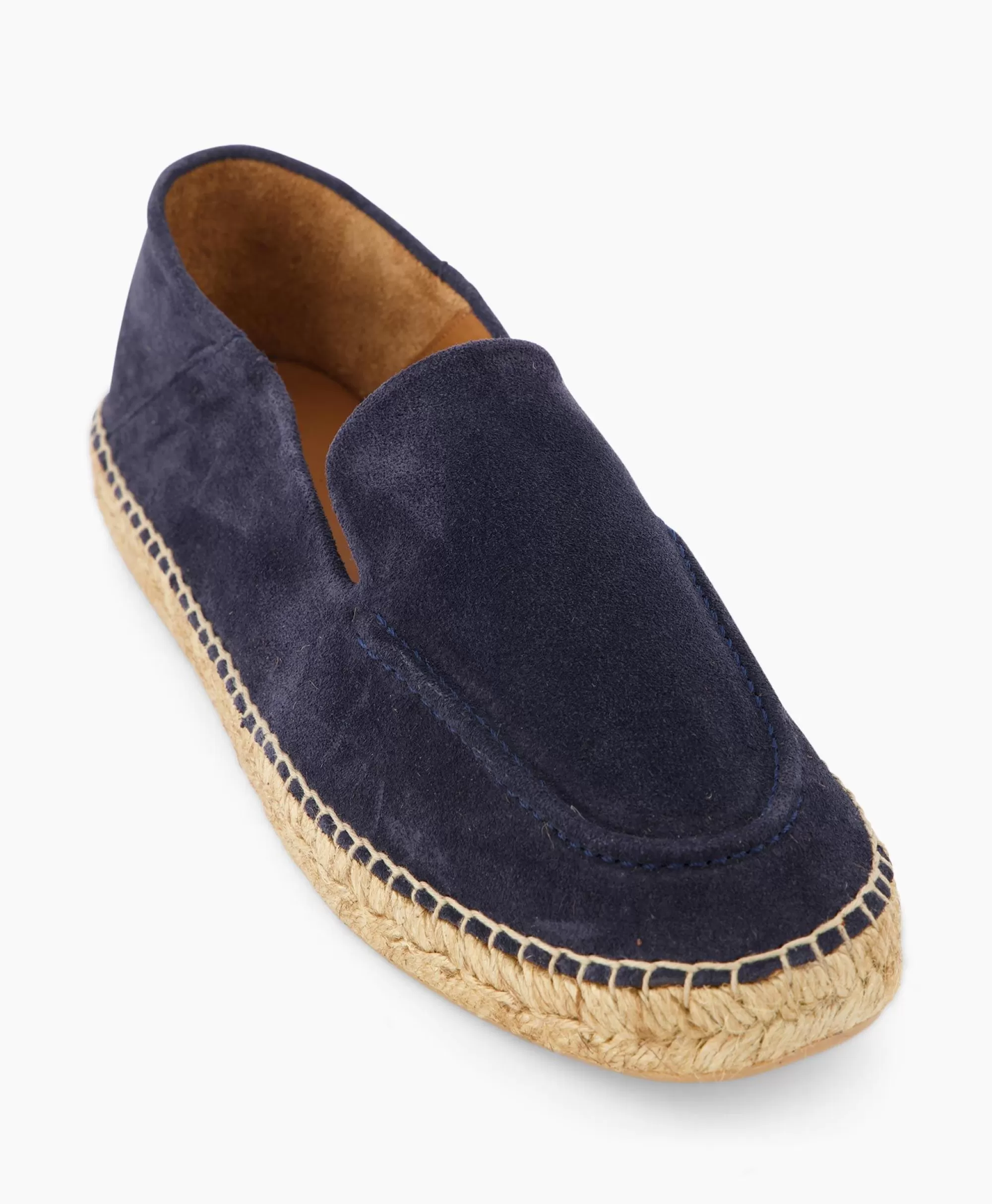 Signor Sanchez - Espadrillas Eleganti in Ecopelle Nubikk per Uomo, Tonalità Blu Notte Comode per Tutto il Giorno