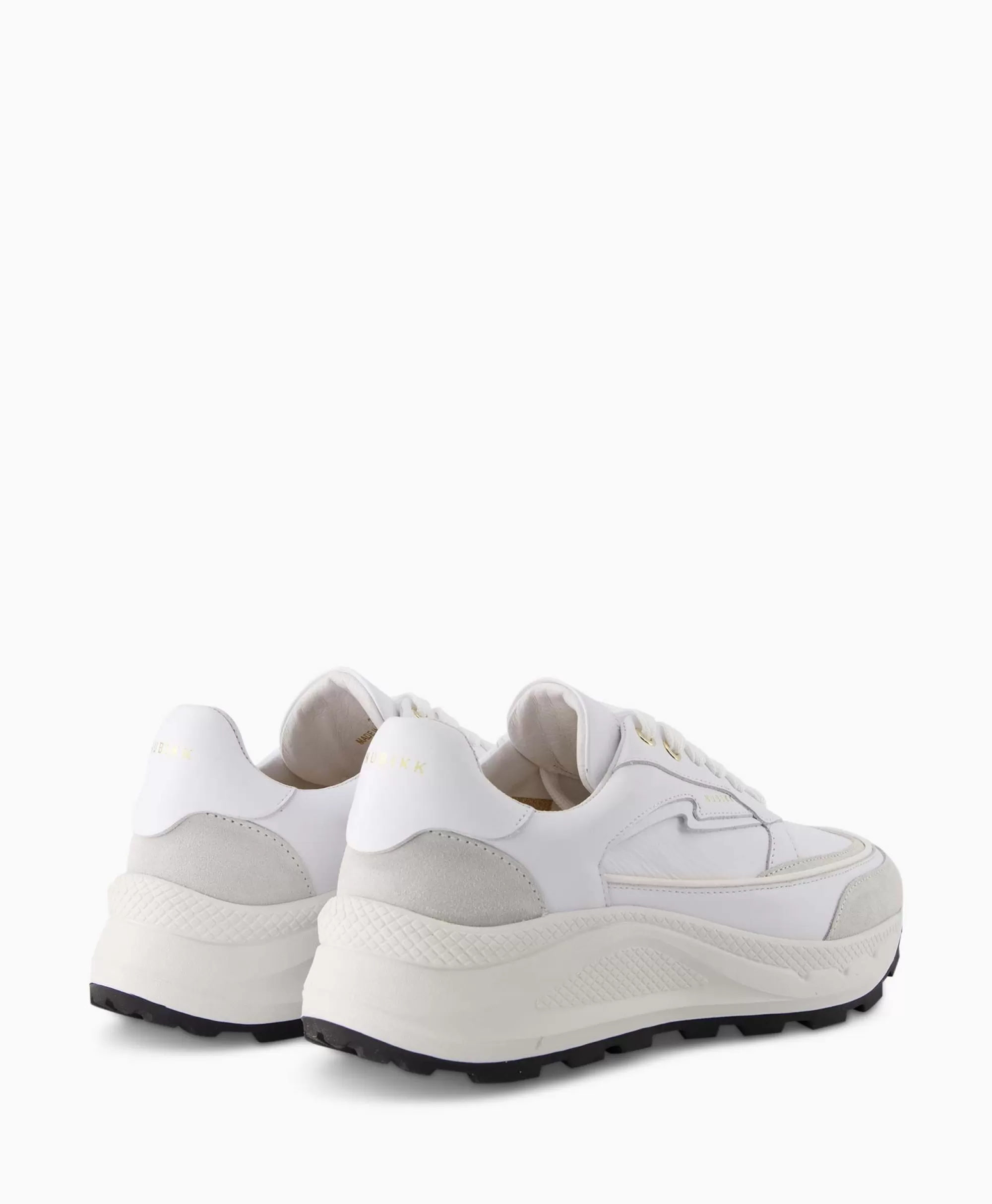 Nubik Scarpe Sportive Unisex Oberon-Nora, Design Comodo in Tessuto Bianco