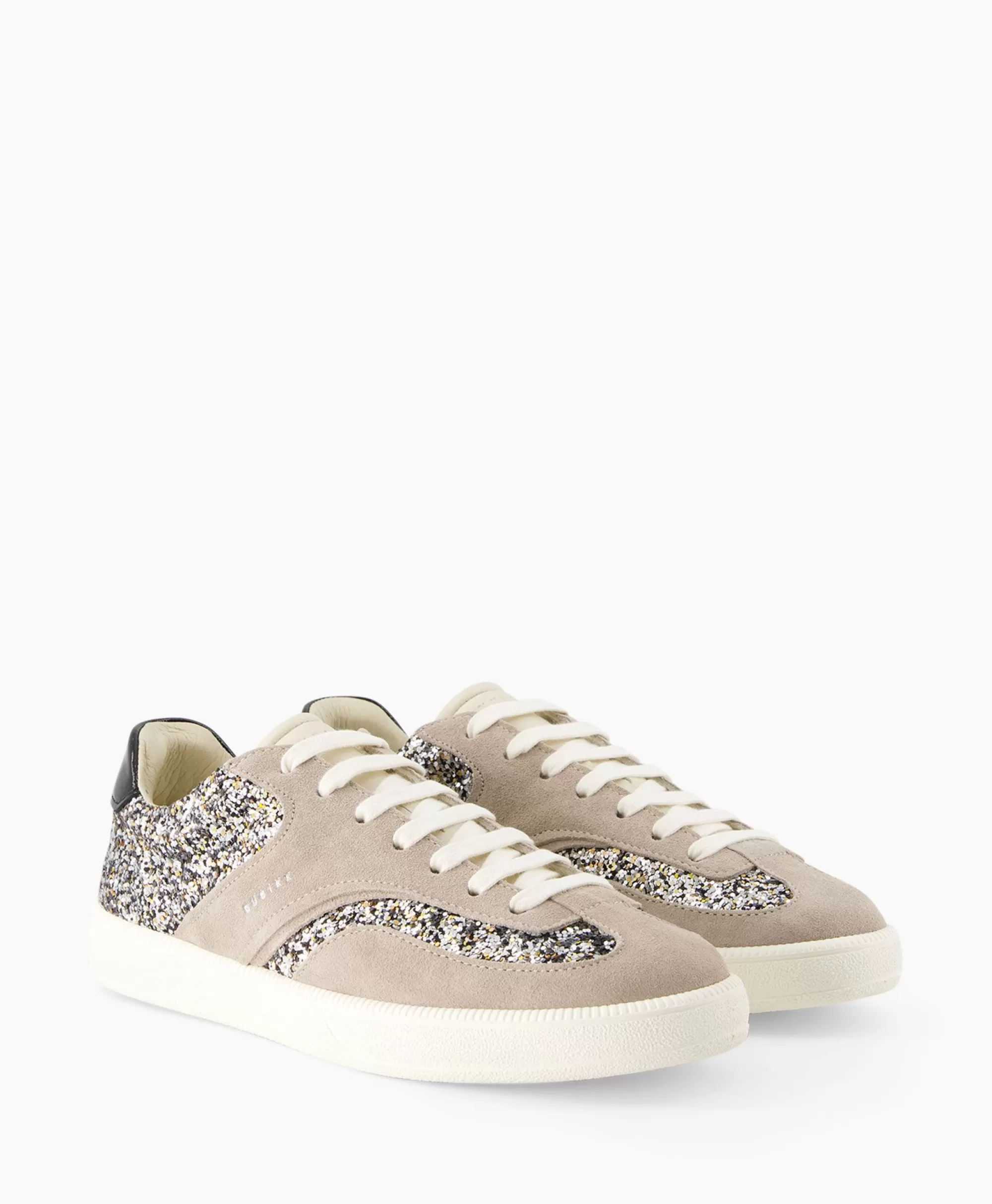 Nubikk Ray Owen - Scarpe Sportive Comode con Design Elegante in Camoscio Beige