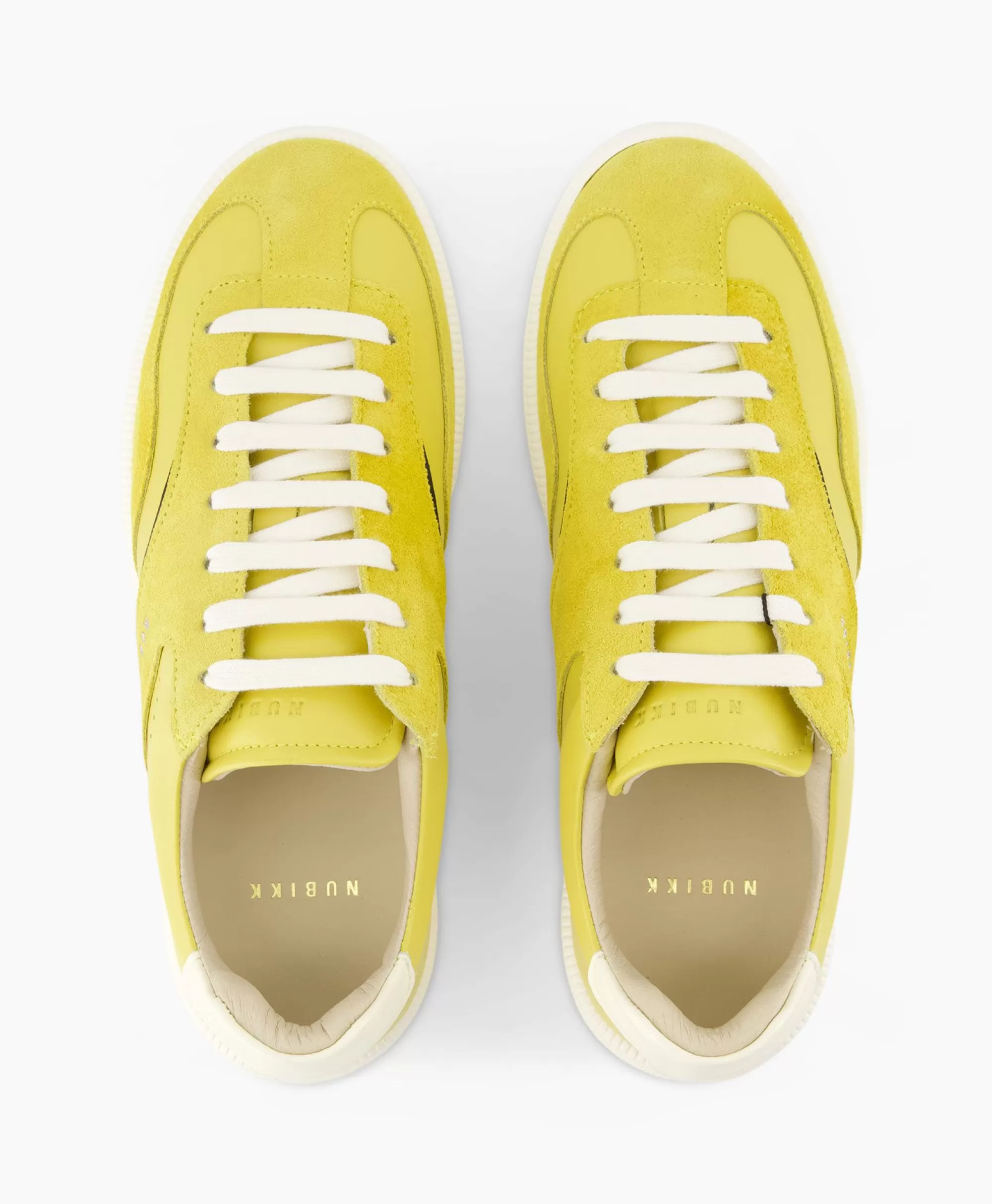 Scarpe Sportive Nubikk Ray Owen Uomo · Design Moderno in Tinta Unica Giallo