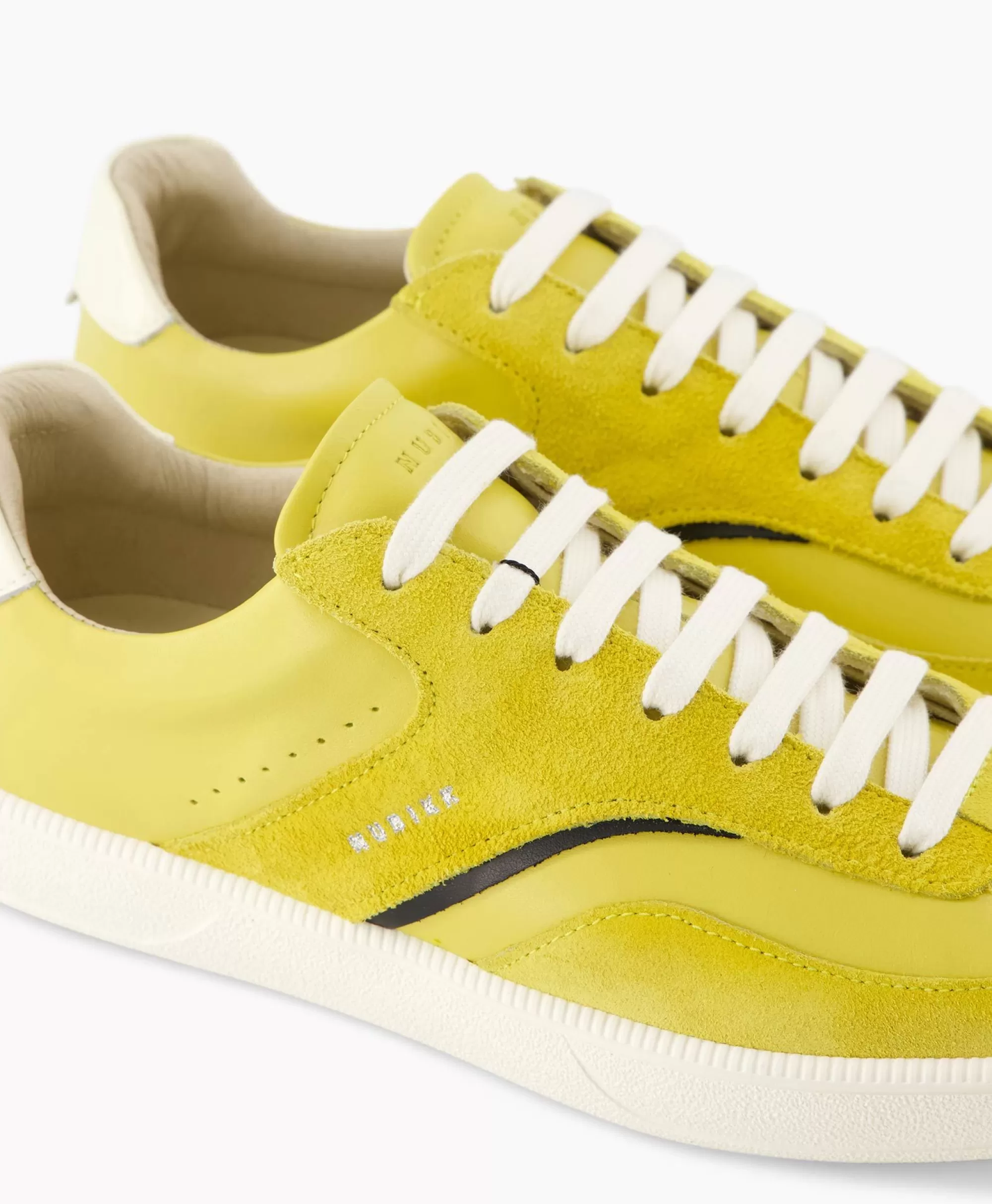Scarpe Sportive Nubikk Ray Owen Uomo · Design Moderno in Tinta Unica Giallo