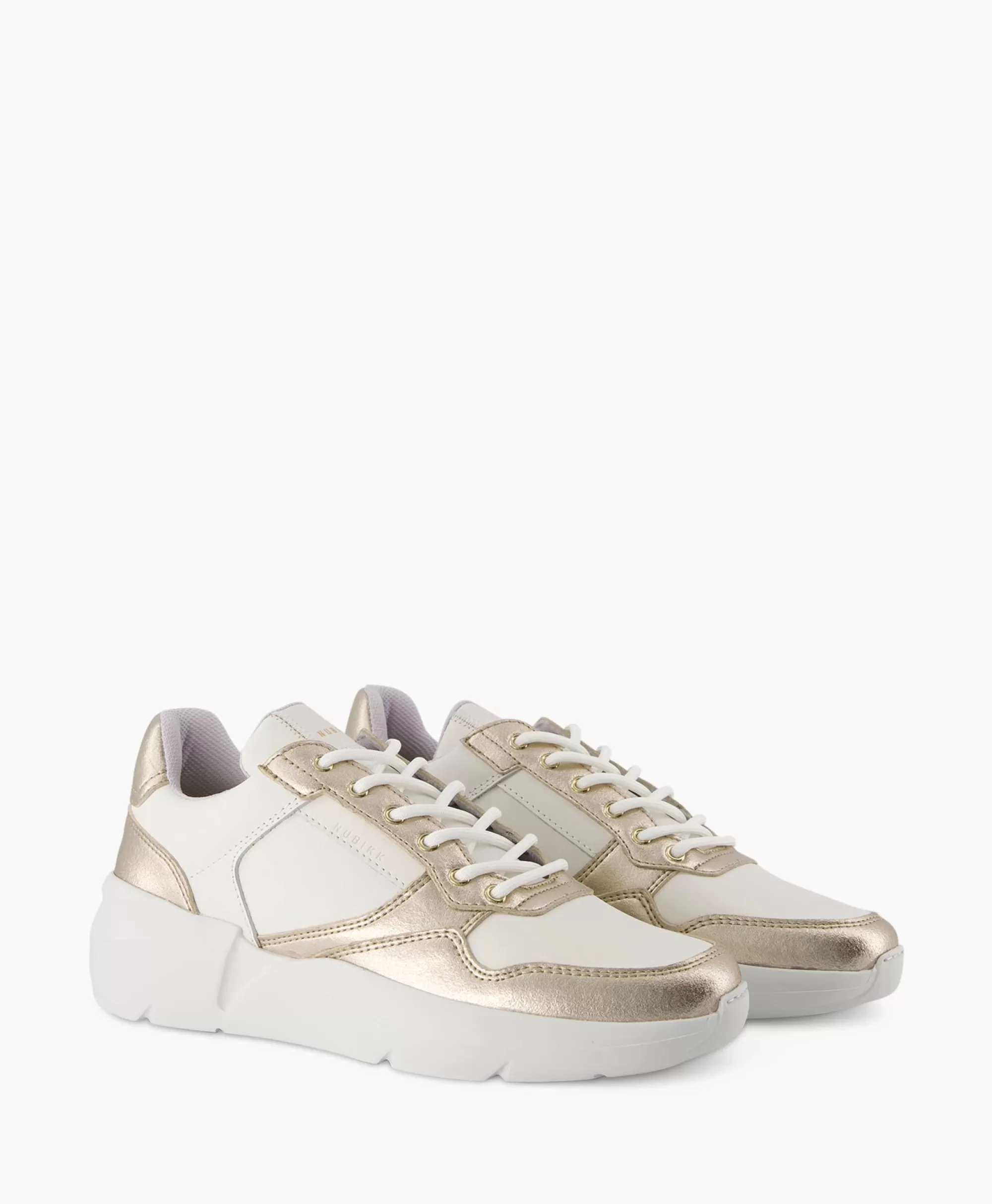 Scarpe da Ginnastica Nubikk Comode - Moderne Sneaker Roque Road Wave in Tonalità Bianca, Stile Urbano per Camminate Dynamiche