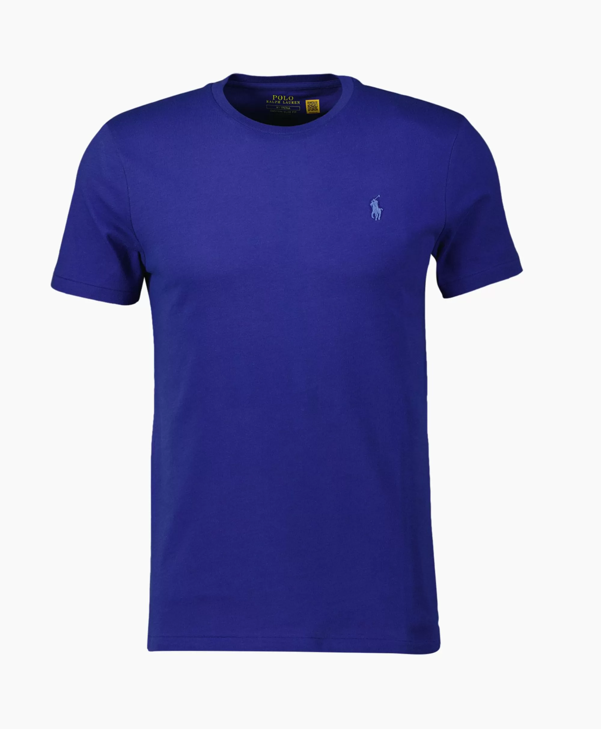 Ralph Lauren Maglietta Basic Manica Corta Blu Navy - T-Shirt Casual Comfort Classica