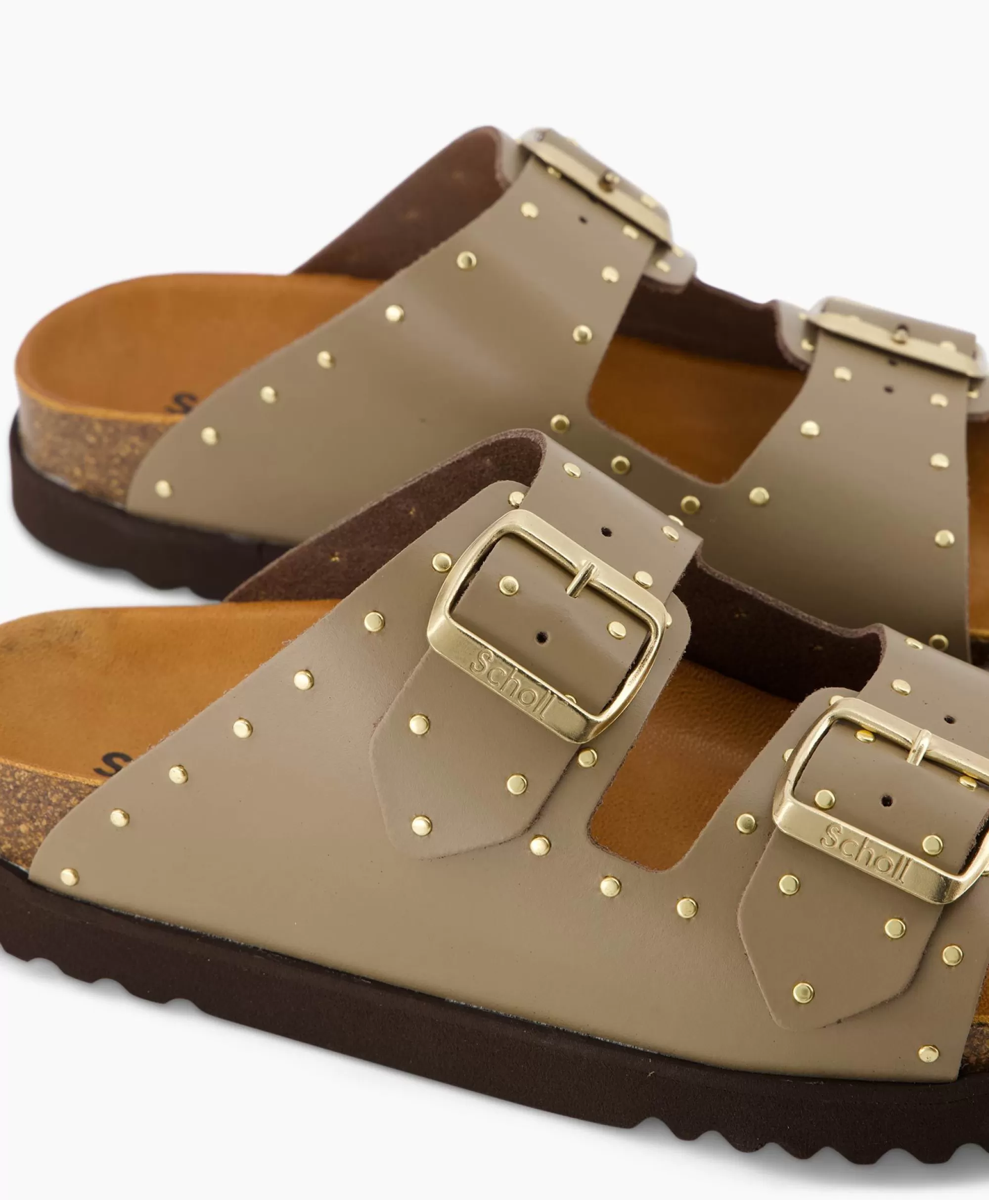 Sandali comodi Scholl Iconici | Modello F30613-1062 in nuance Taupe, perfetti per ogni occasione
