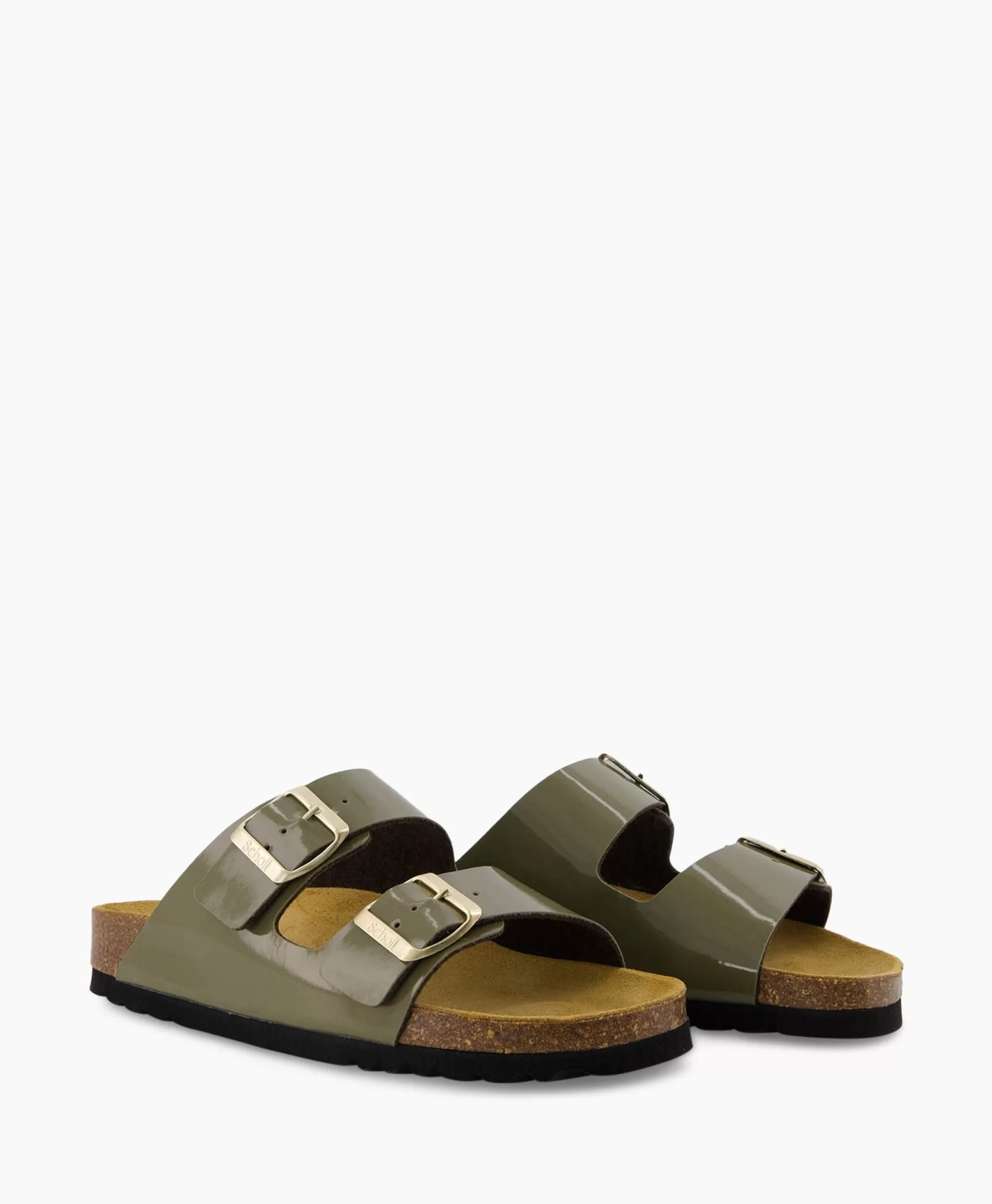 Sandali Scholl Iconic Josephine - Modello Confortevole in Tinta Khaki con Design Classico